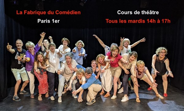 Cours théâtre adultes après-midi à Paris, saison 2026-2027