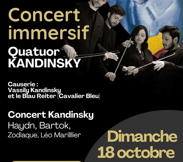 En écho à Vassily Kandinsky et à la rencontre du Quatuor Kandinsky