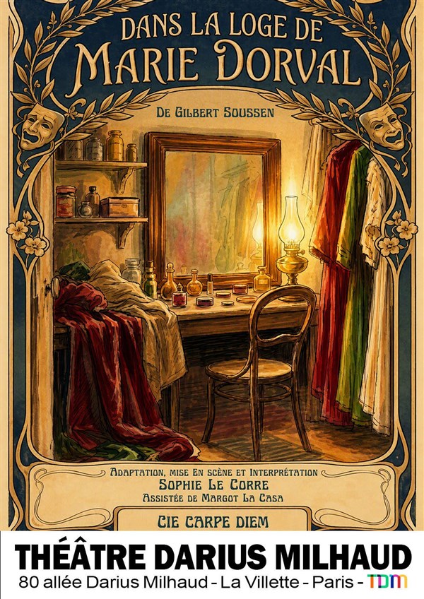 Dans la loge de Marie Dorval
