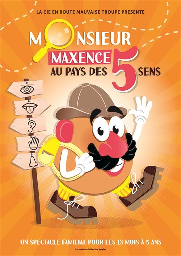 Monsieur Maxence au pays des 5 sens