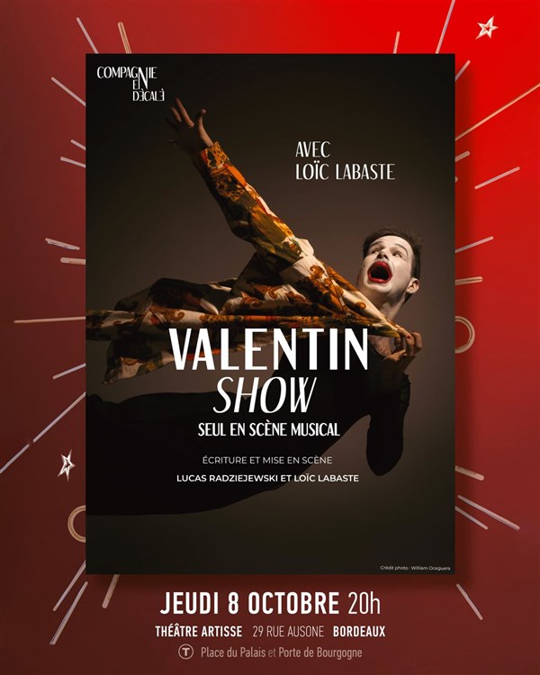 Valentin Show + Le Banquet des Hommes (en lecture)