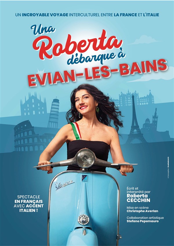 Una Roberta débarque à Evian-les-Bains