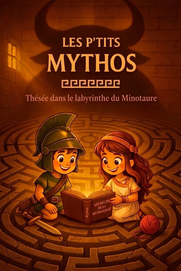 Les P'tits Mythos : Thésée dans le labyrinthe du Minotaure