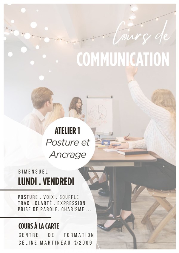 Atelier Communication 1 : Posture et ancrage