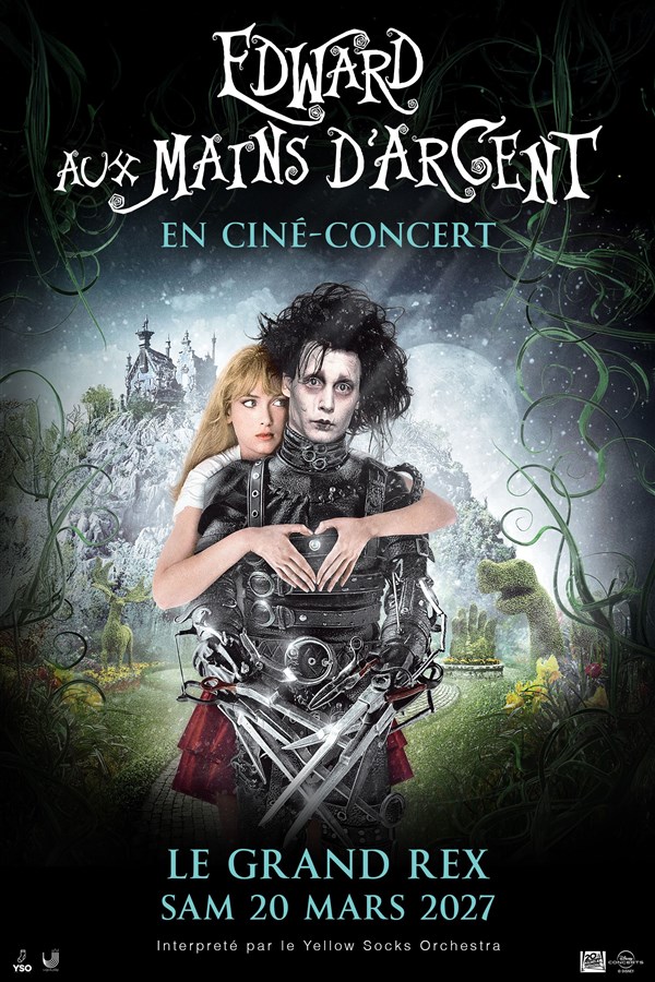Ciné-concert : Edward aux mains d'argent
