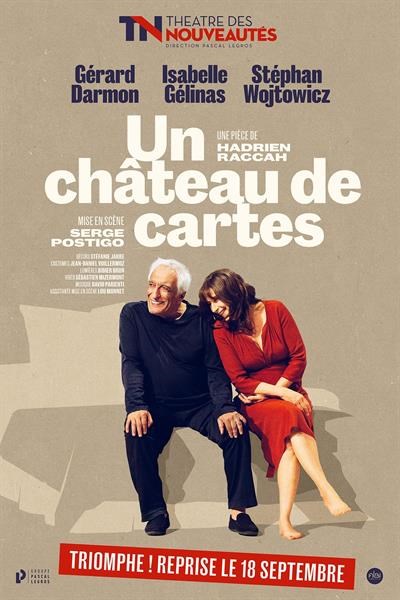 Un Château de Cartes - Théâtre des Nouveautés, Paris