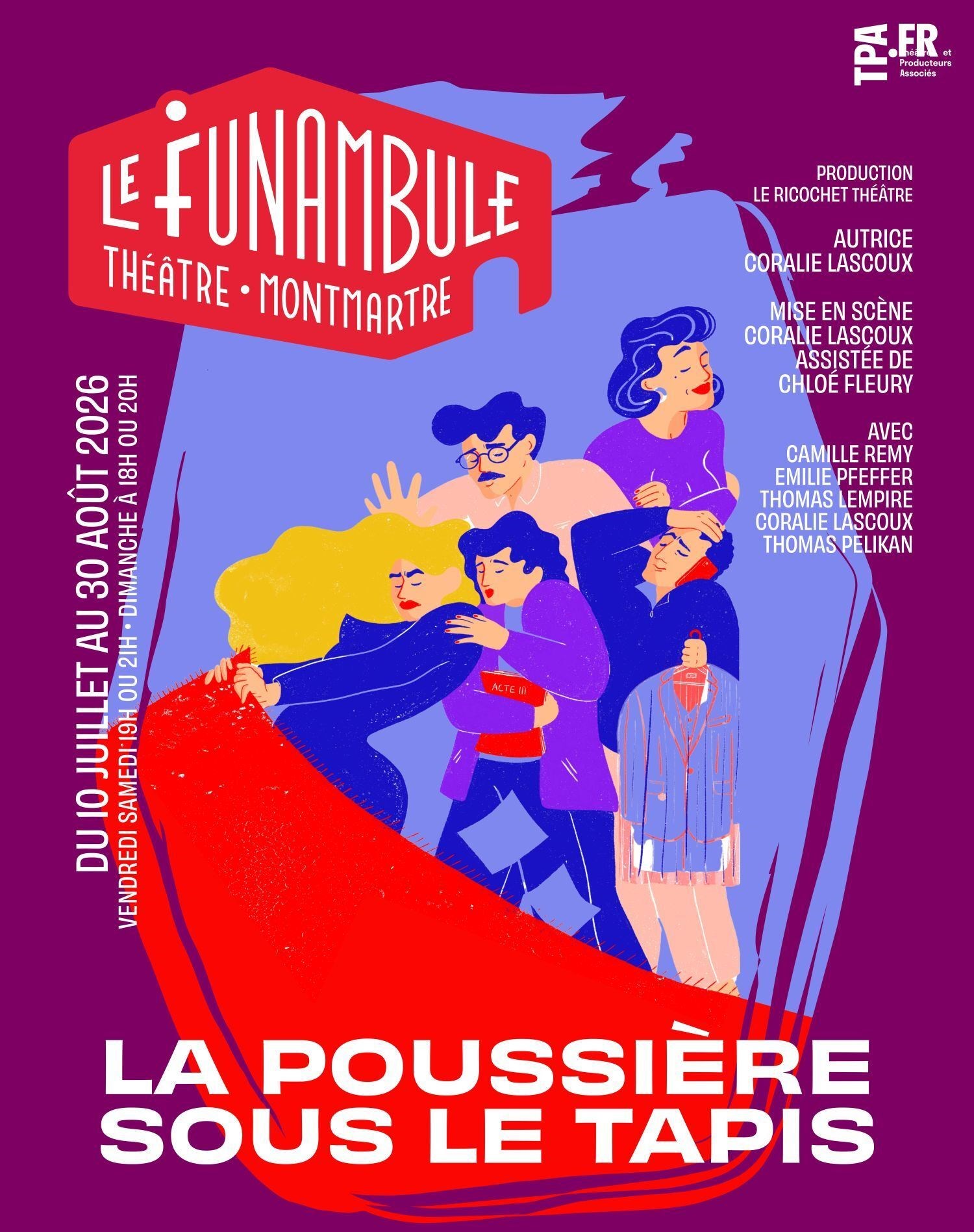 La poussière sous le tapis