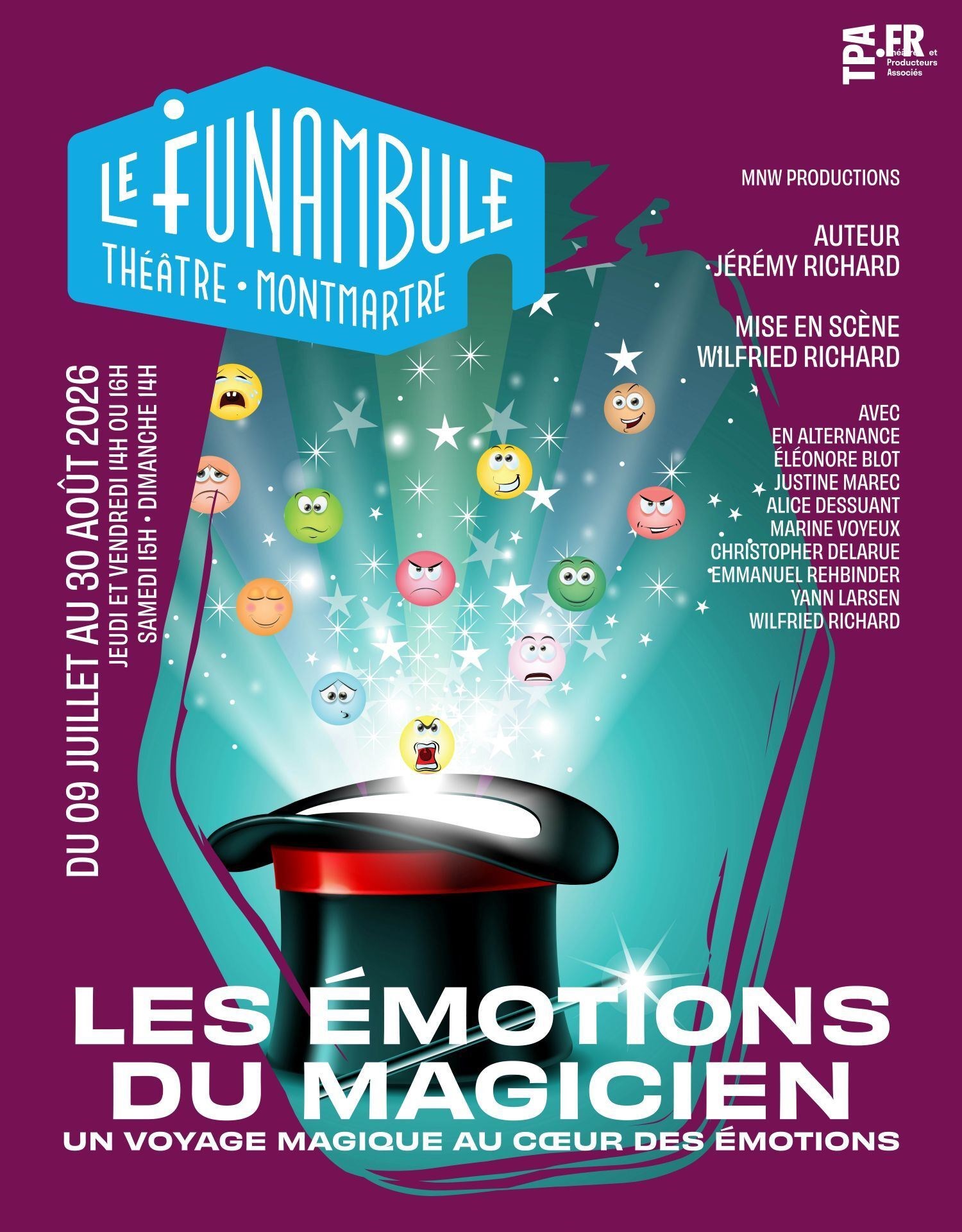 Les émotions du magicien