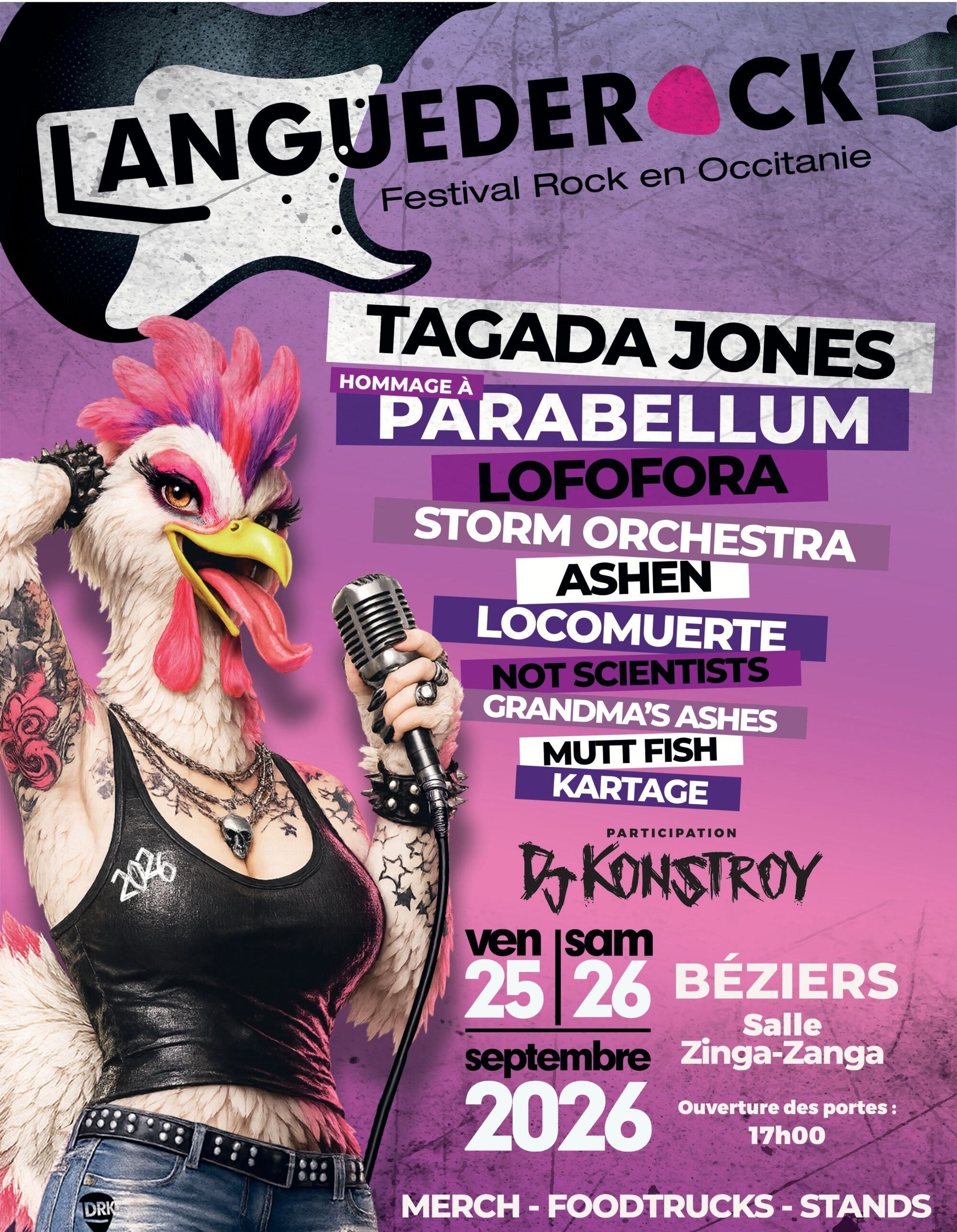 Hommage à Parabellum, Grandma's Ashes, Storm Orchestra, Not Scientists et Kartage
