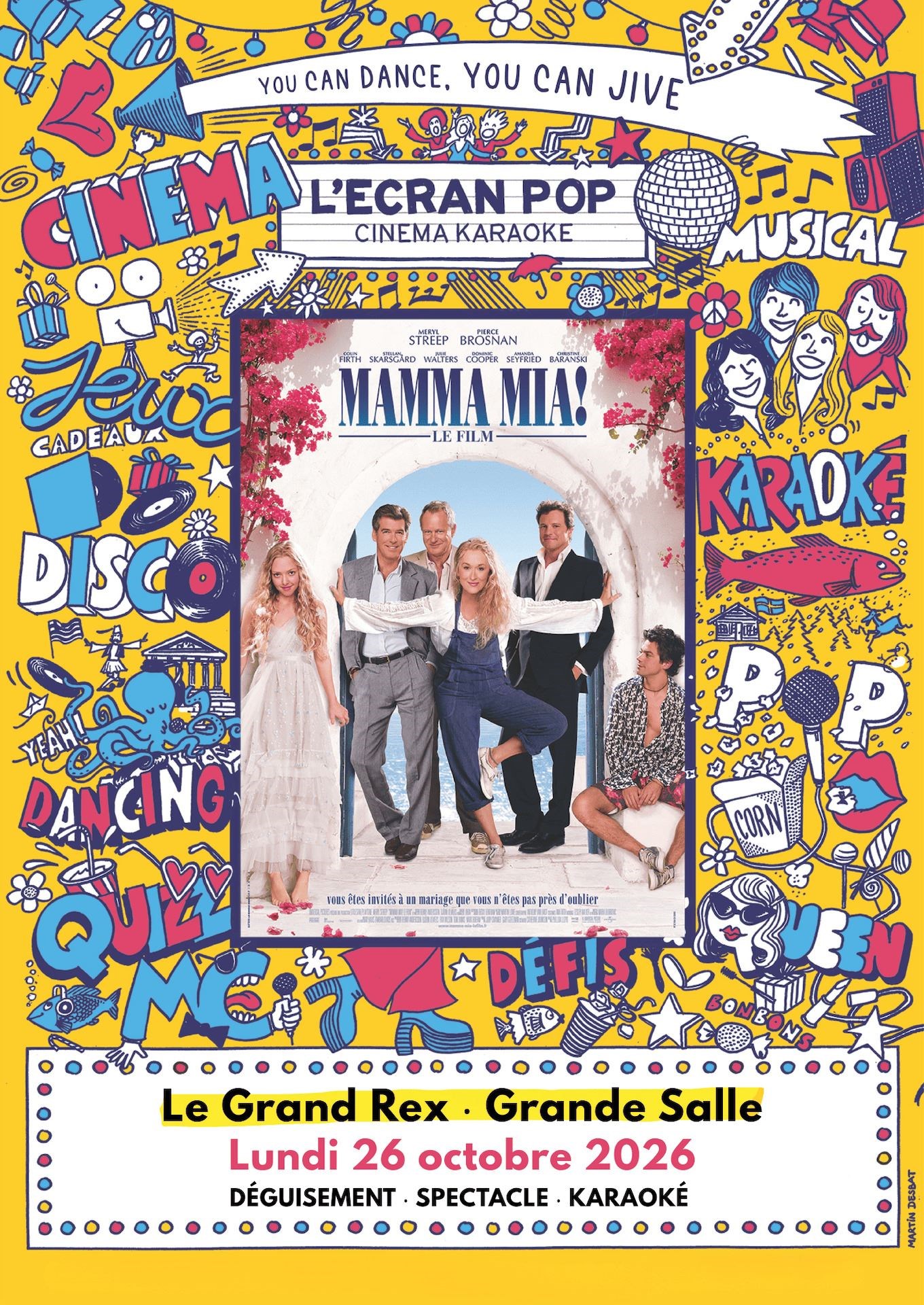 L'Ecran Pop Cinéma-Karaoké : Mamma Mia !