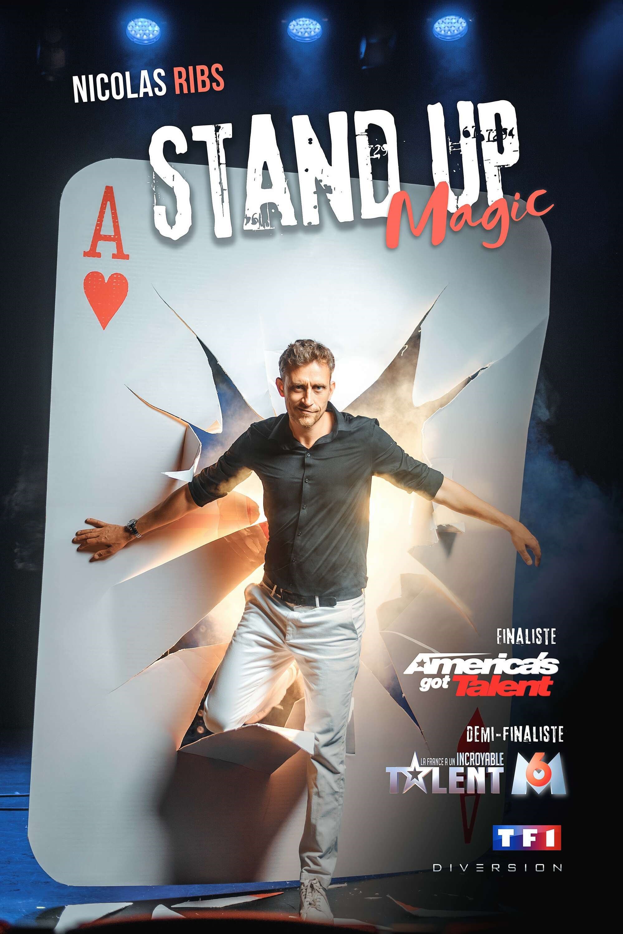 Nicolas Ribs dans Stand Up Magic