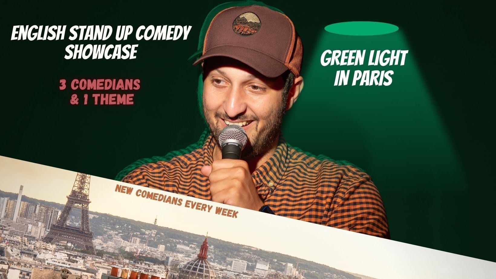 Stand-up Comedy in English: Green Light in Paris