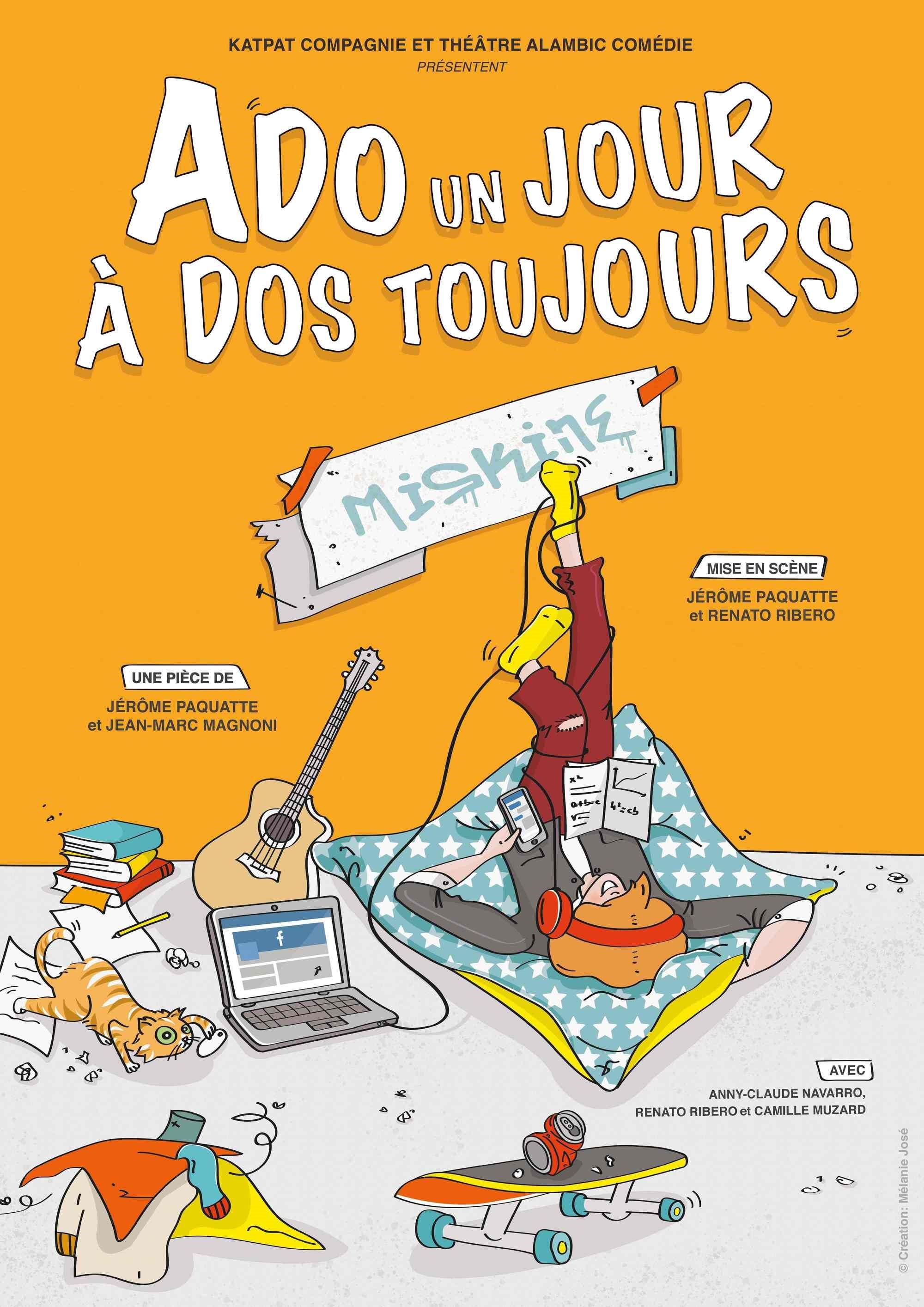 Ado un jour, à dos toujours !
