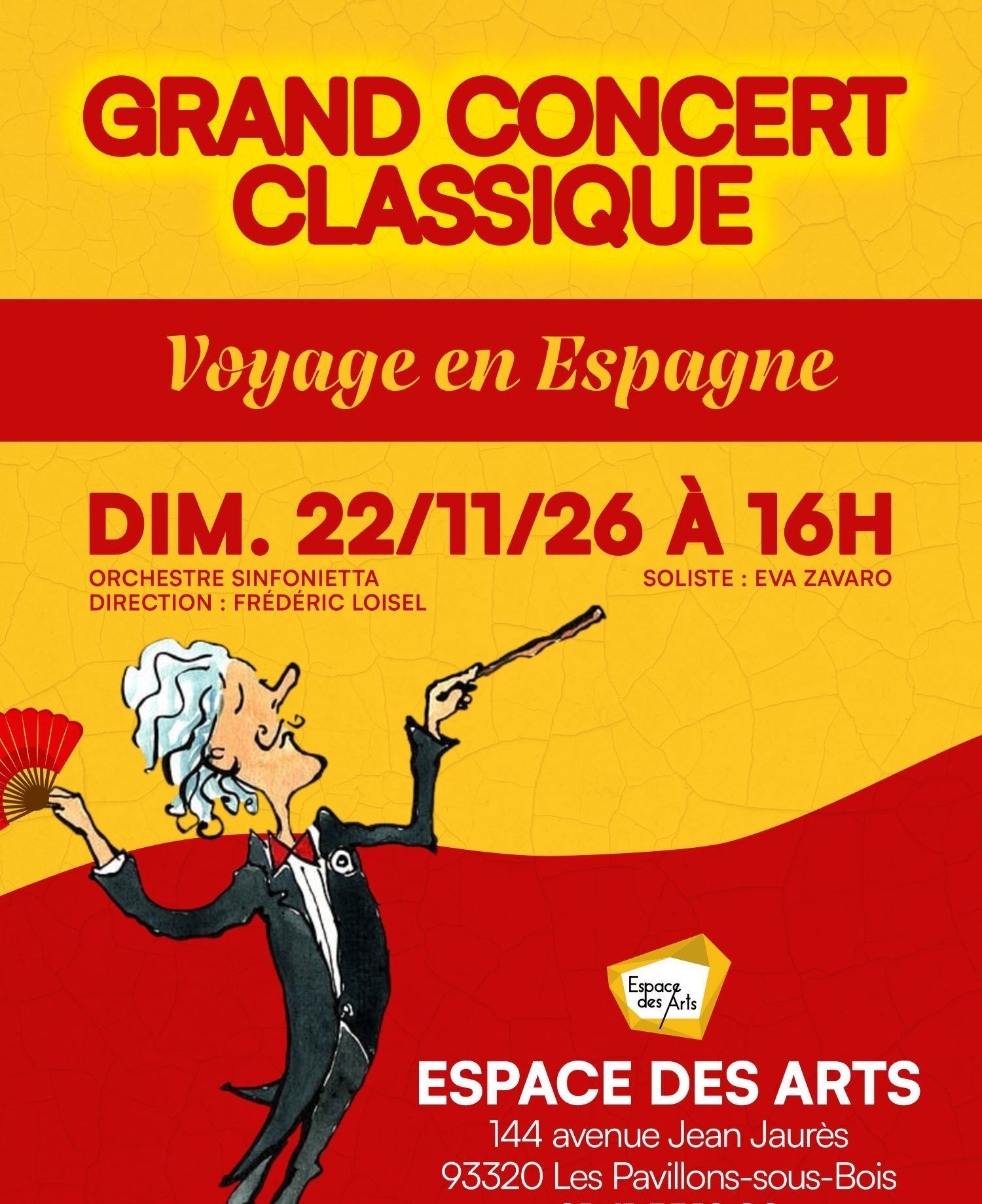 Grand concert classique : Voyage en Espagne