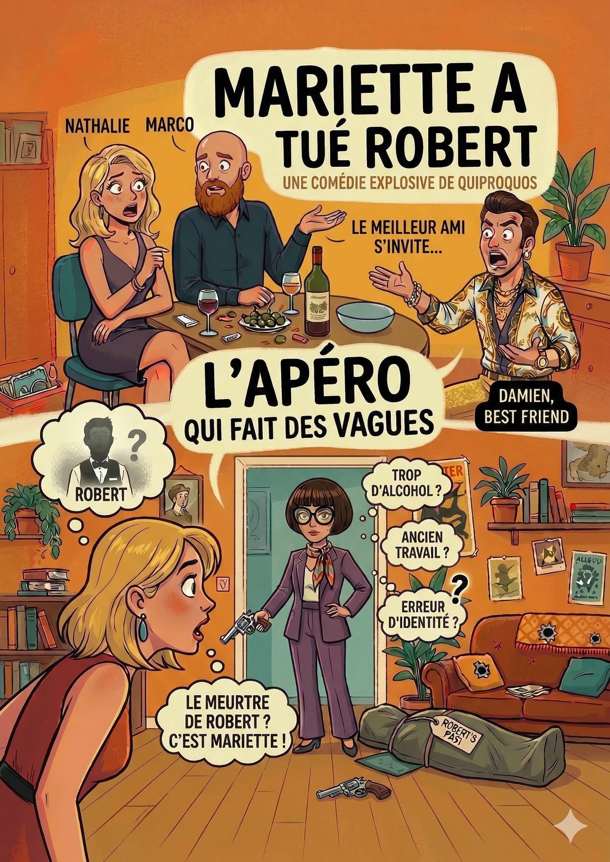 Mariette a tué Robert