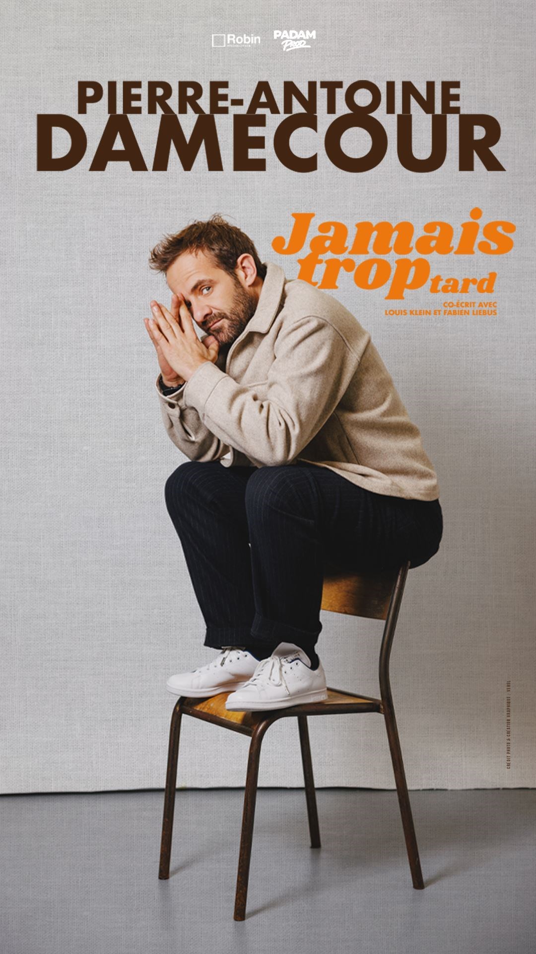 Pierre-Antoine Damecour dans Jamais trop tard