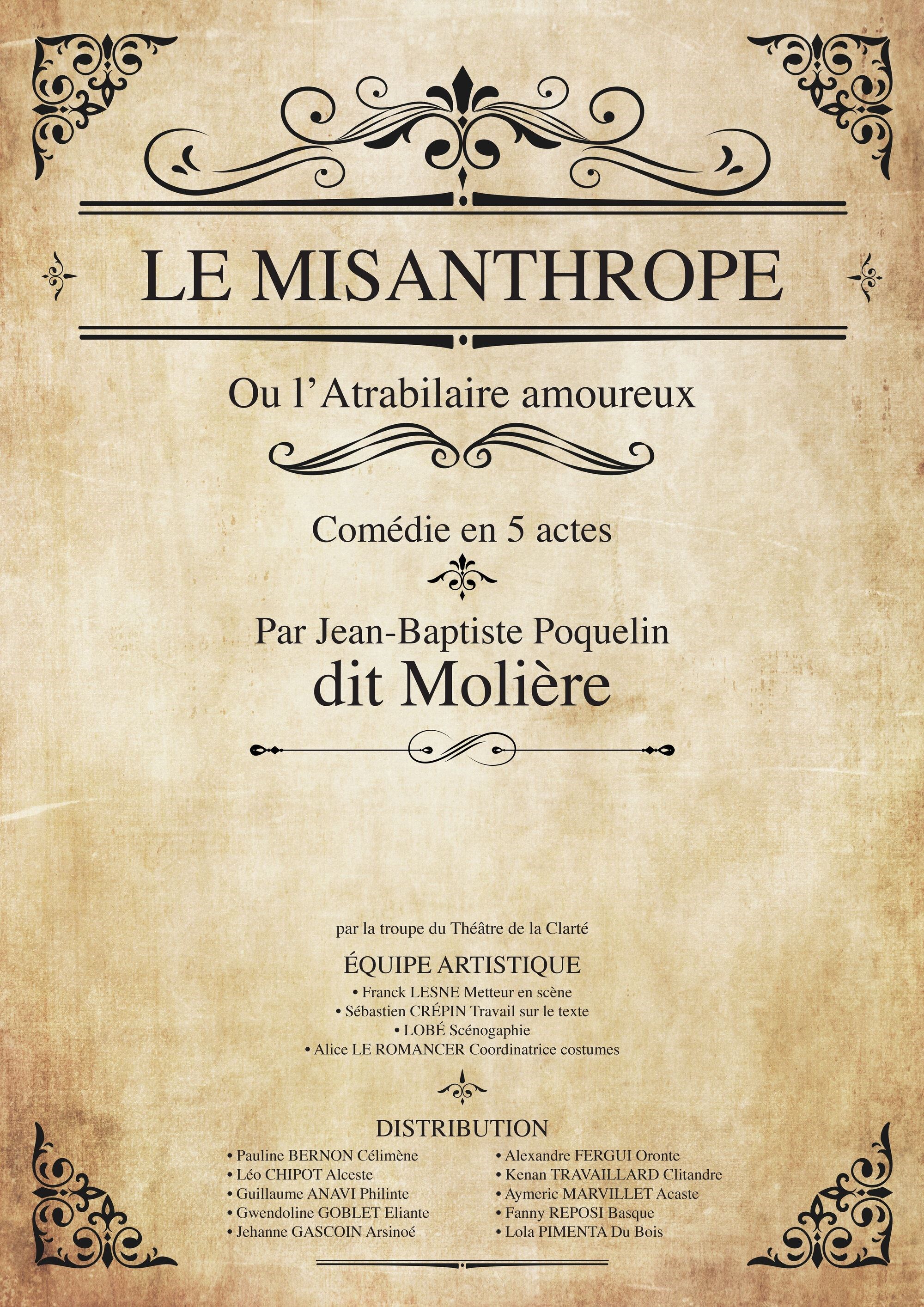 Le Misanthrope