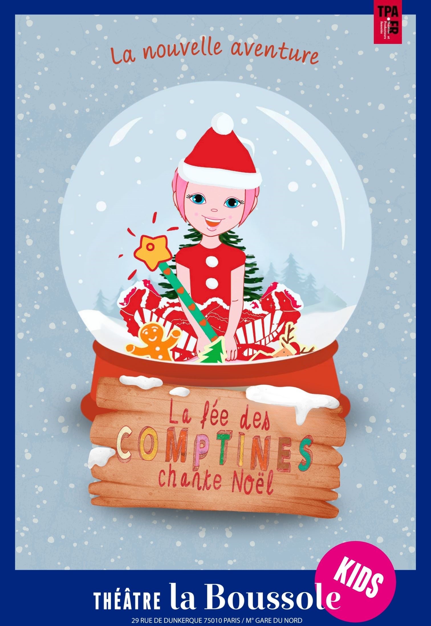La nouvelle aventure de la Fée des comptines chante Noël