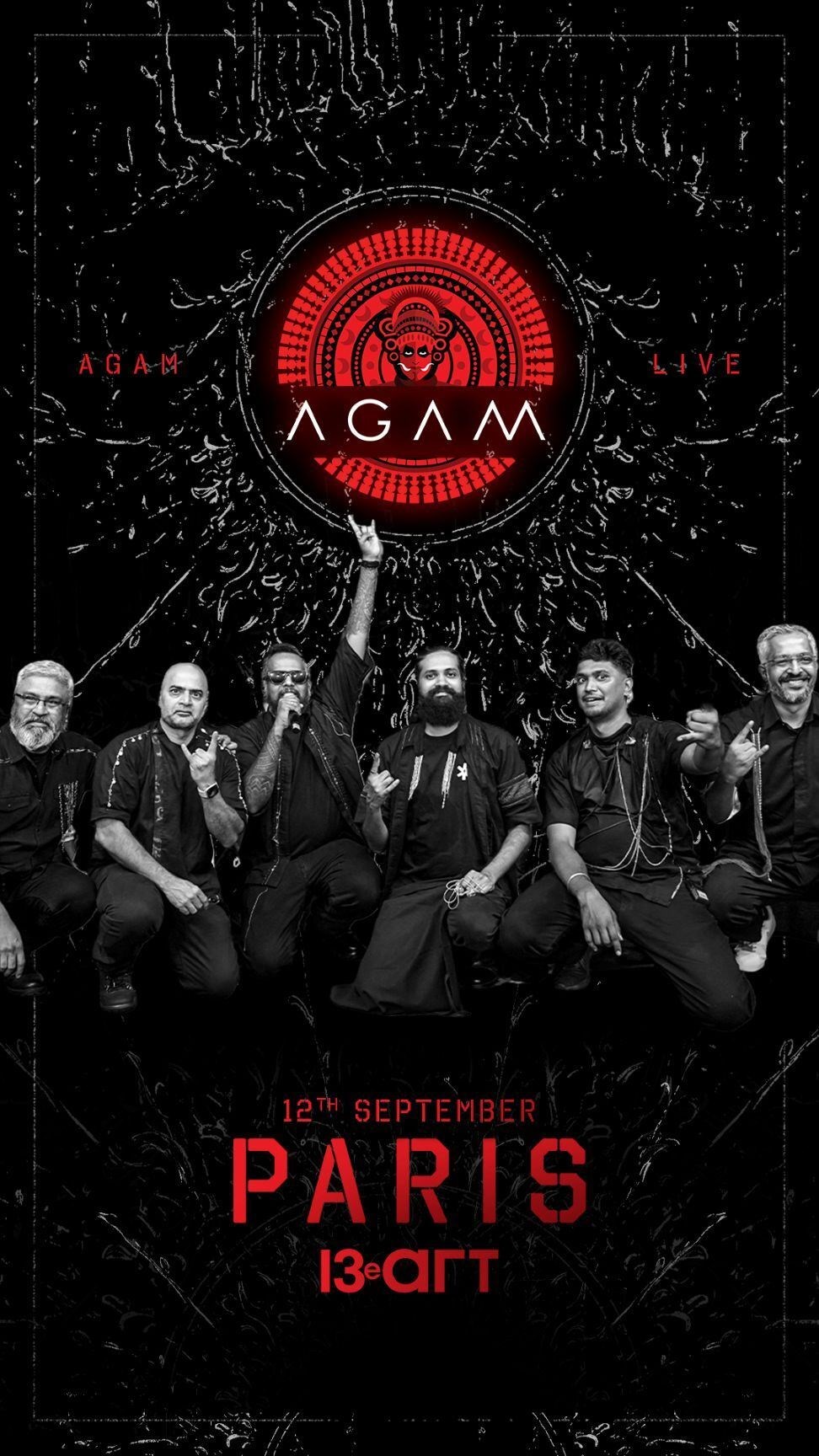 Agam live in Paris