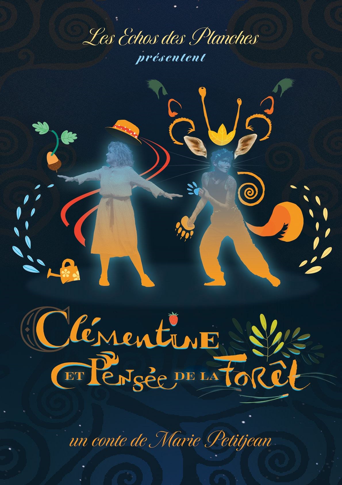 Clémentine et Pensée de la forêt