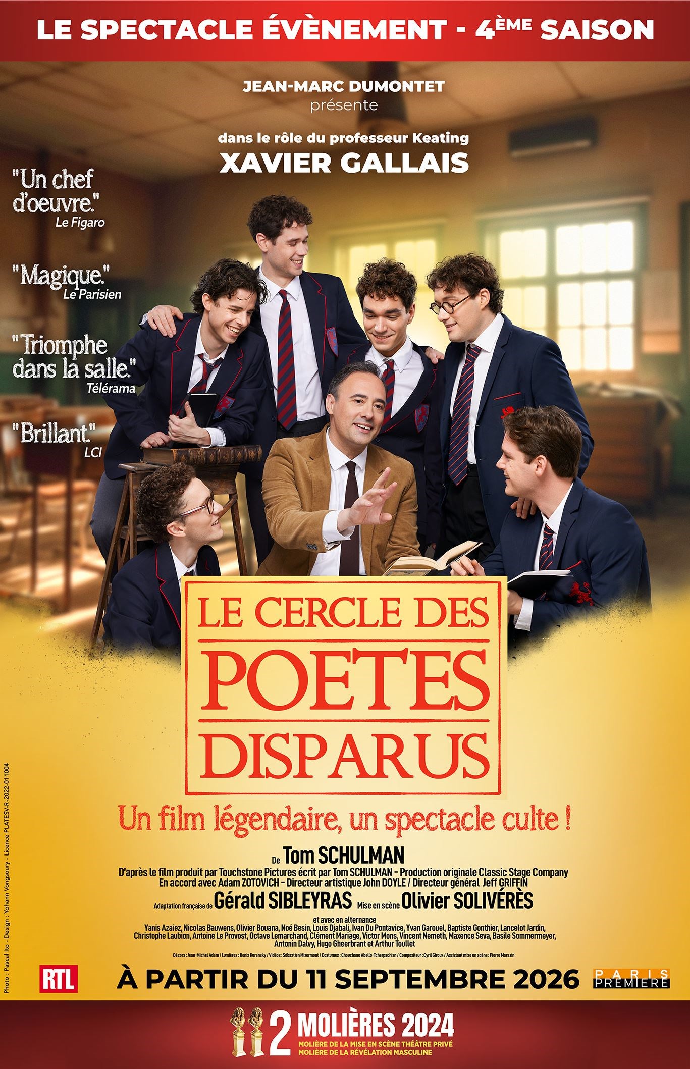 Le cercle des poètes disparus
