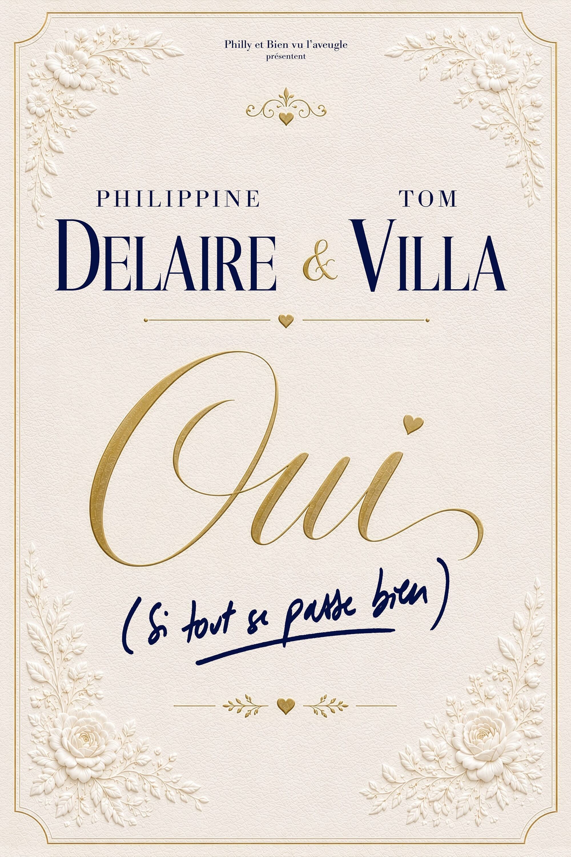 Philippine Delaire et Tom Villa Dans Oui (si tout se passe bien)