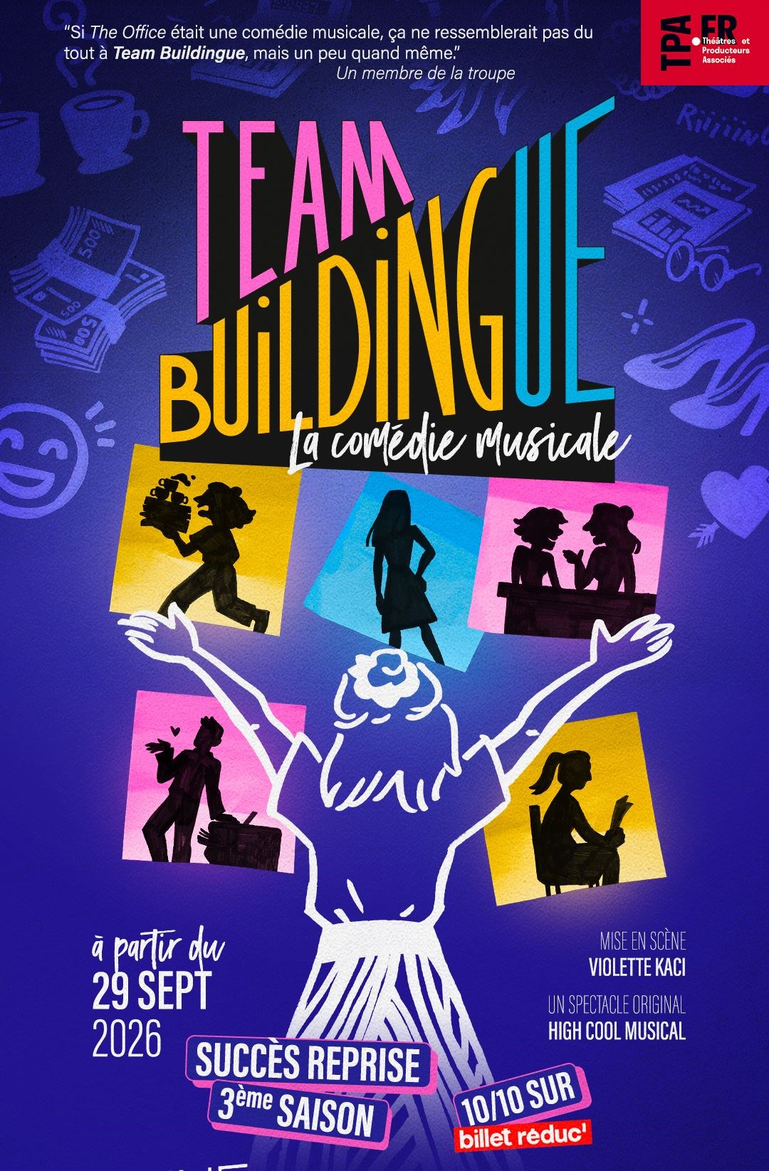 Team Buildingue, la comédie musicale