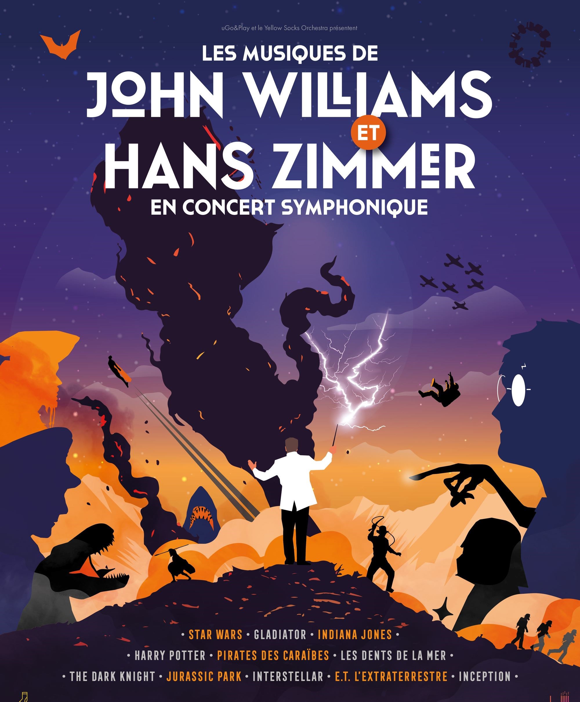 Les Musiques de John Williams et Hans Zimmer en concert symphonique