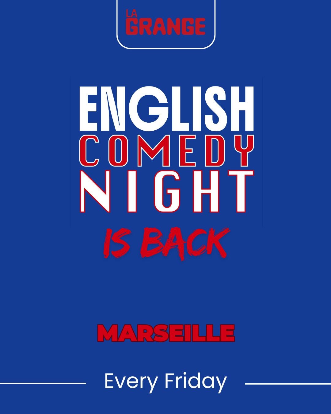 English Comedy Night