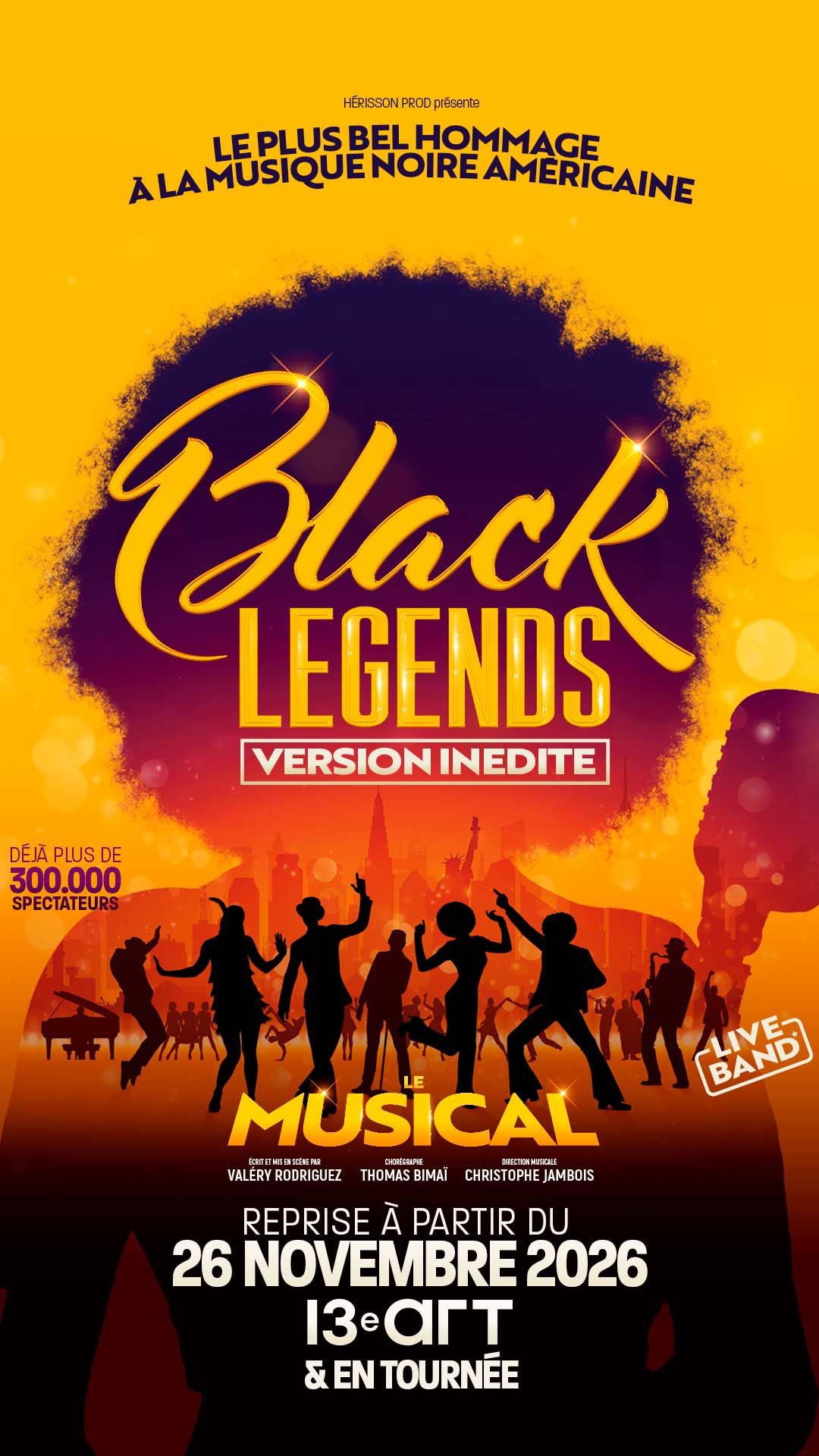 Black Legends, le musical