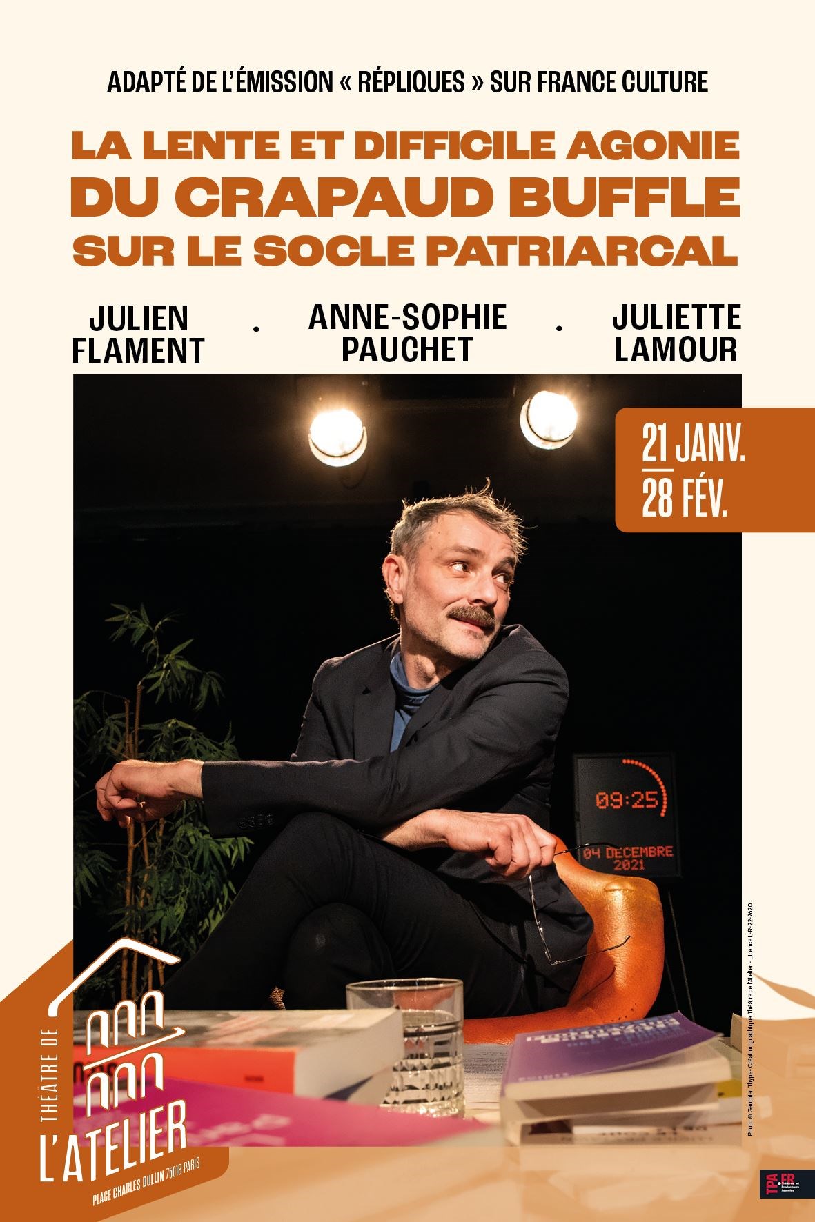 La lente et difficile agonie du crapaud buffle sur le socle patriarchal