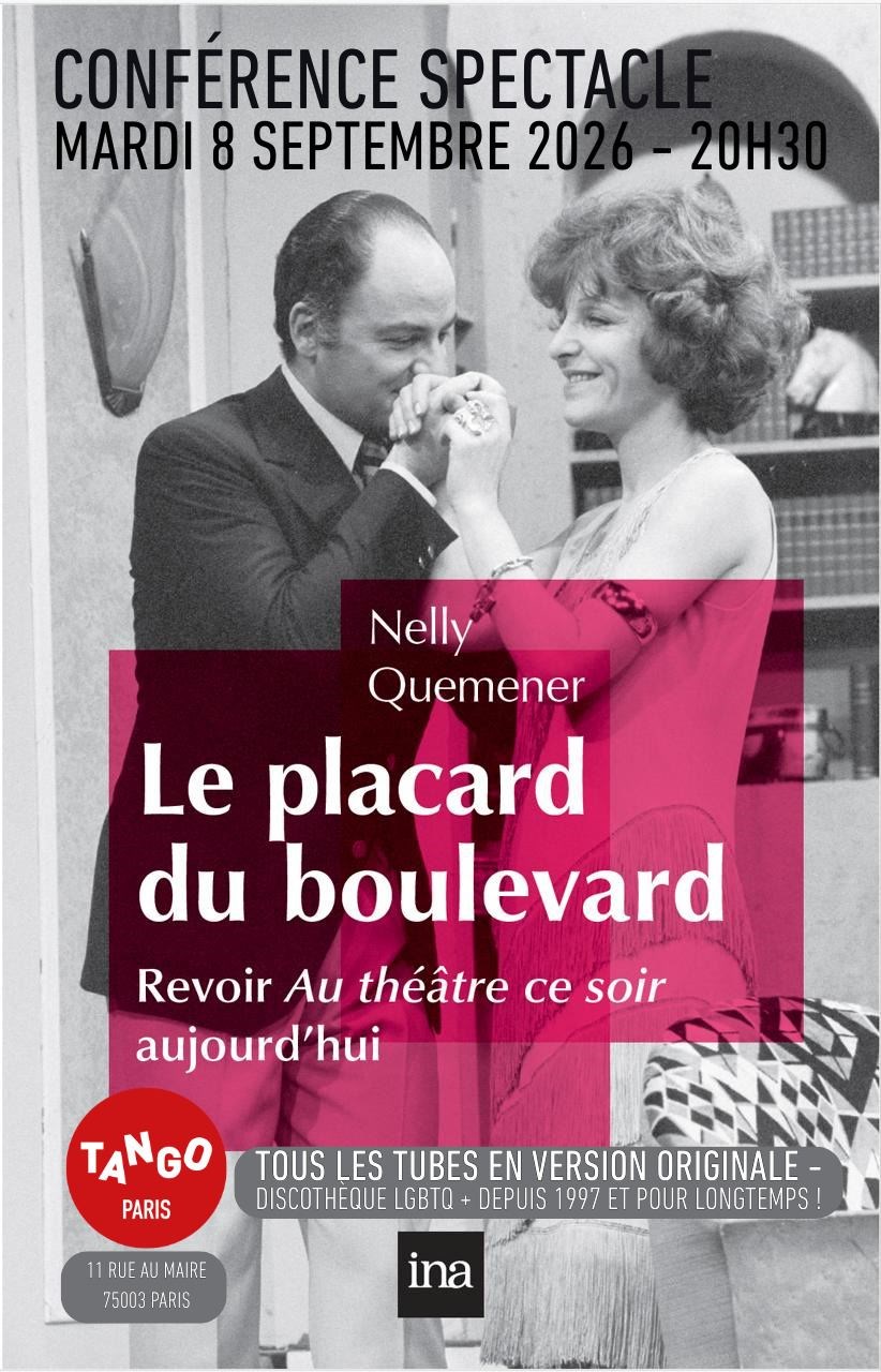 Conférence spectacle : Le placard du Boulevard