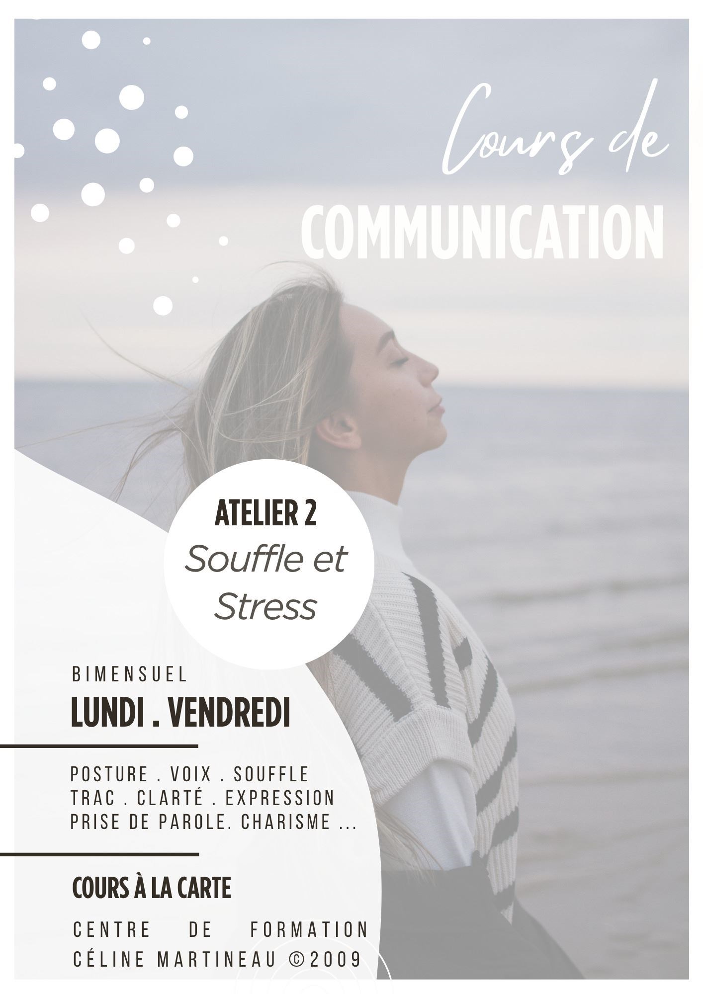 Atelier Communication 2 : Gestion du souffle et du stress