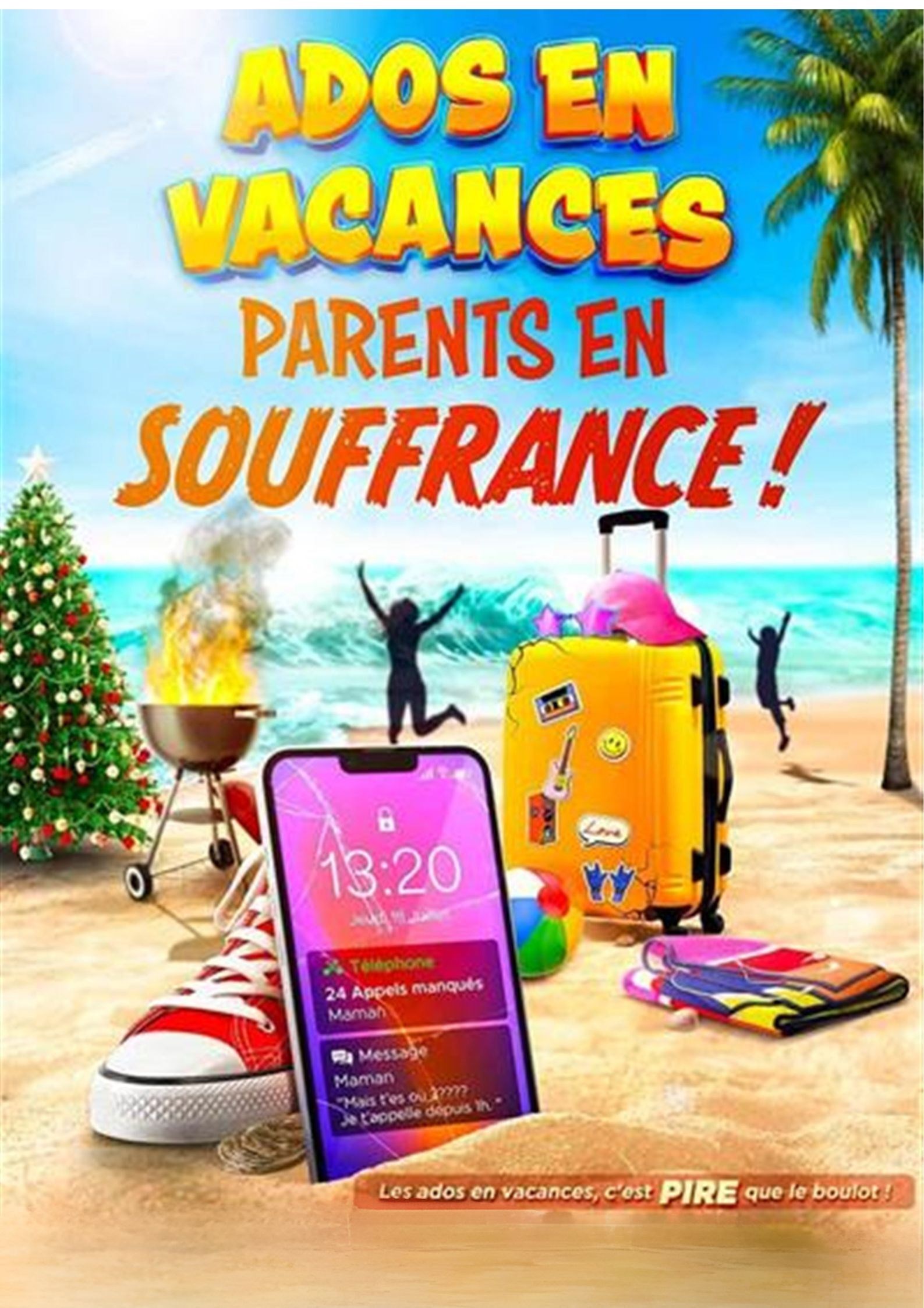 Ados en vacances, parents en souffrance !