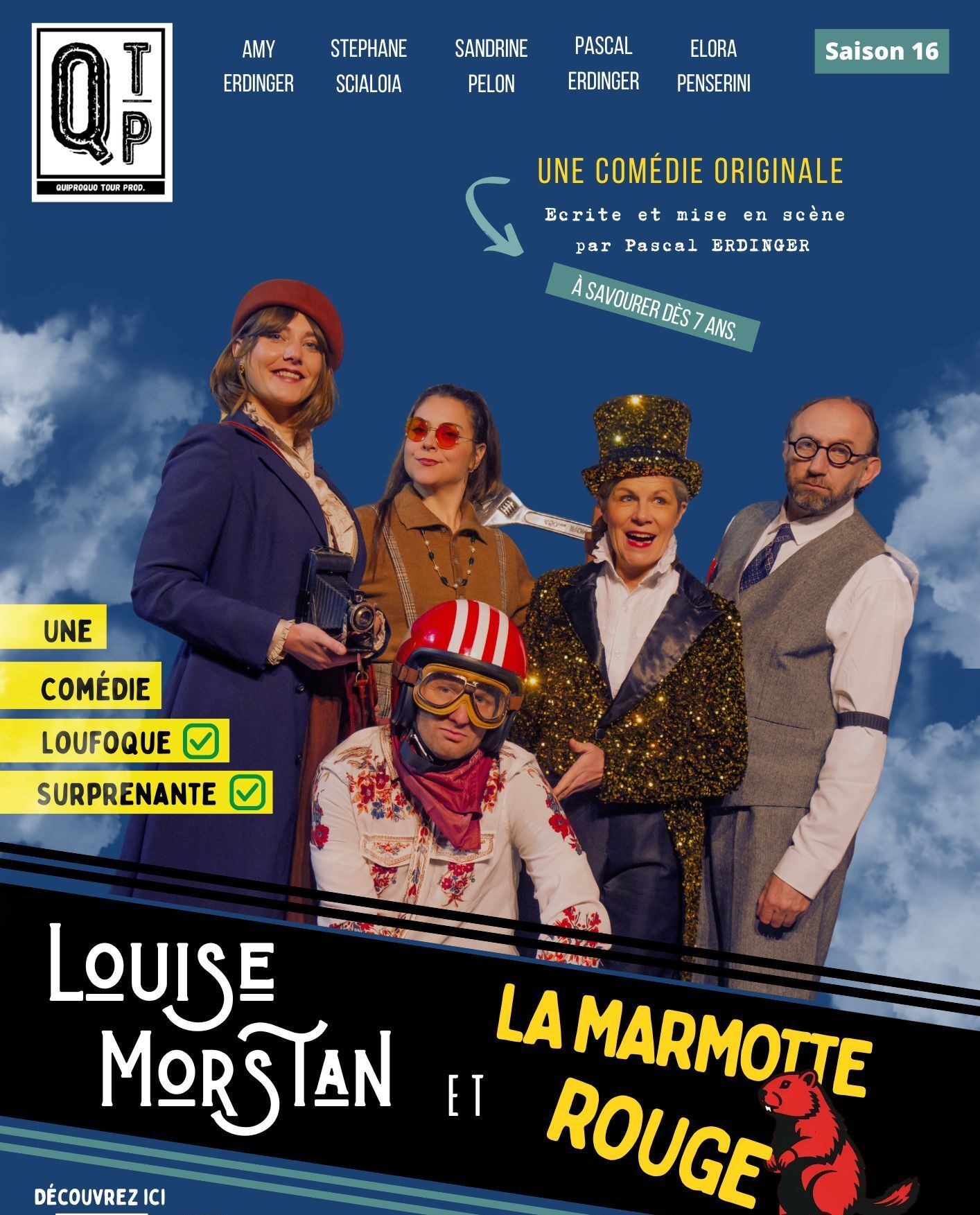 Louise Morstan et la Marmotte Rouge