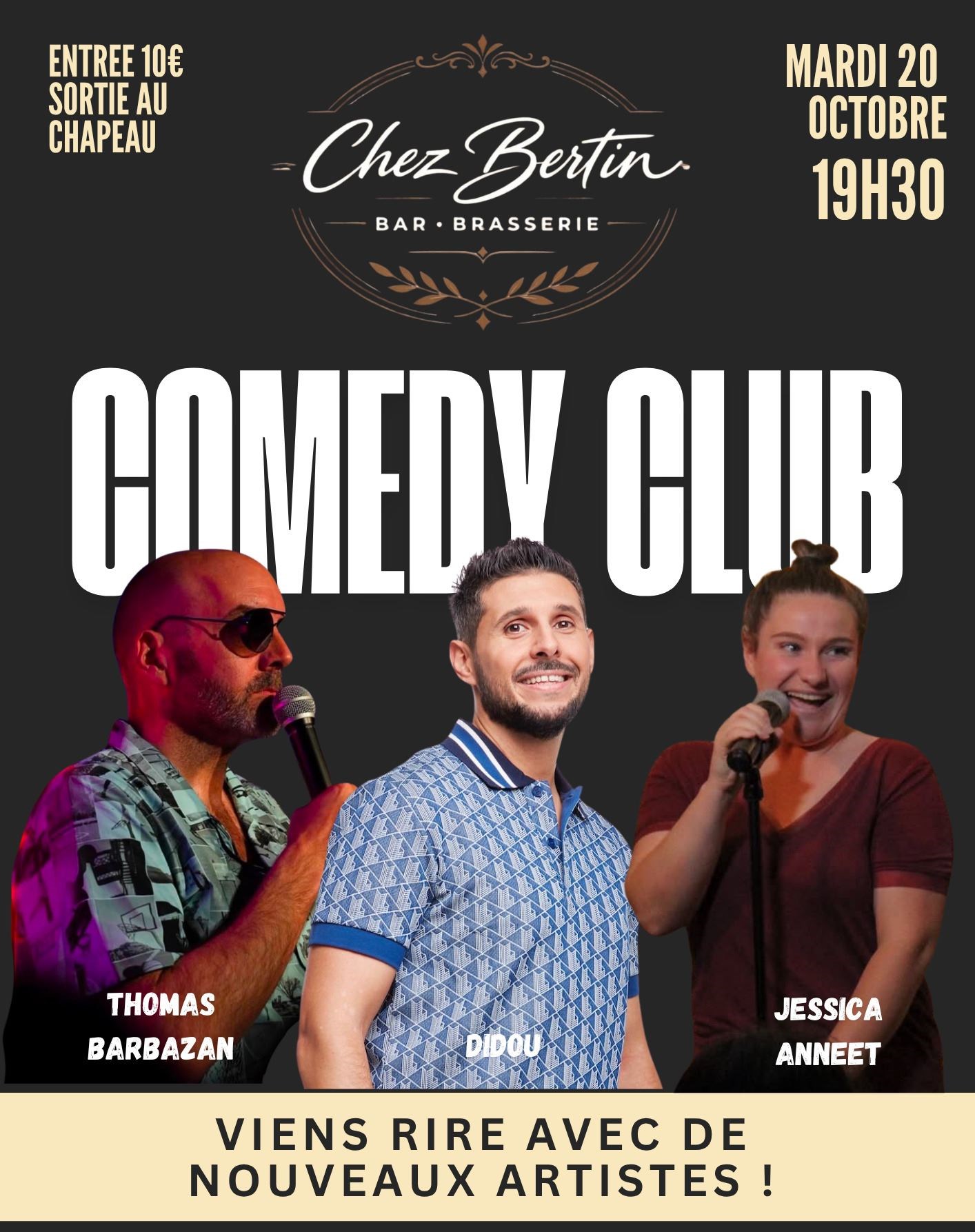 Comedy club 2 - Chez Bertin