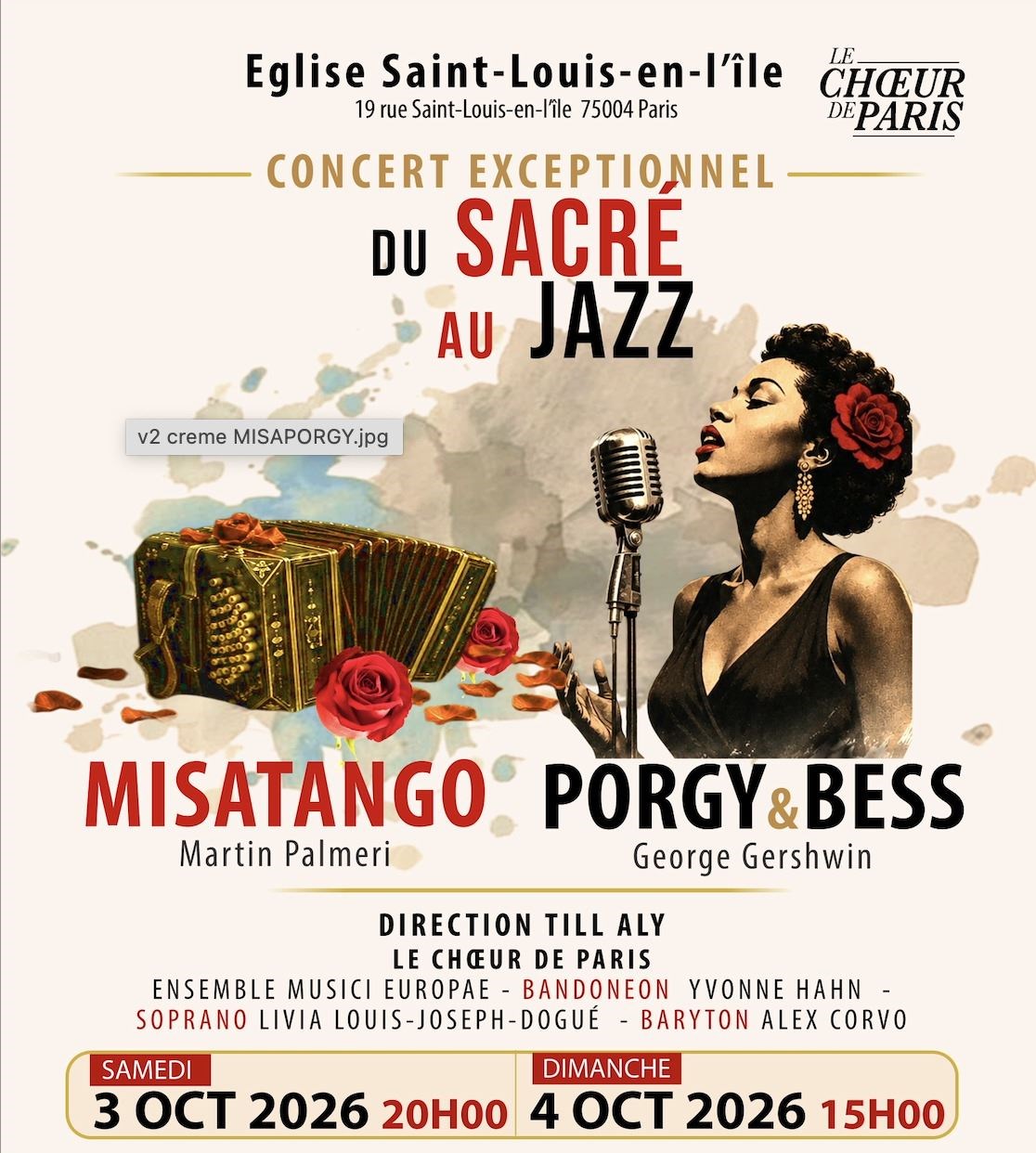 Palmeri : Misa Tango - Gershwin : Porgy & Bess