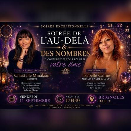 Soirée de l'Au dela et des nombres