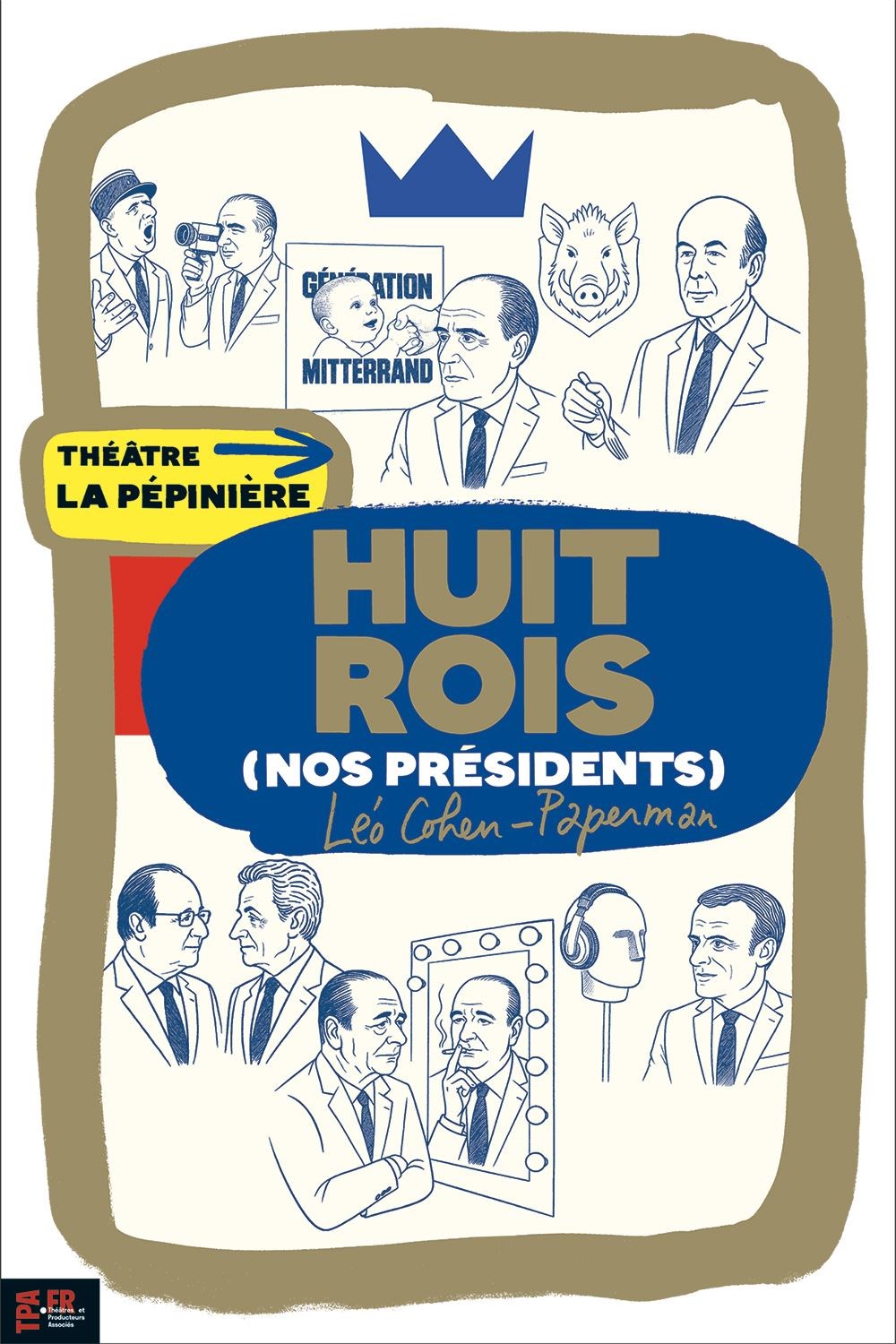 La vie et la mort de J. Chirac Roi des Français