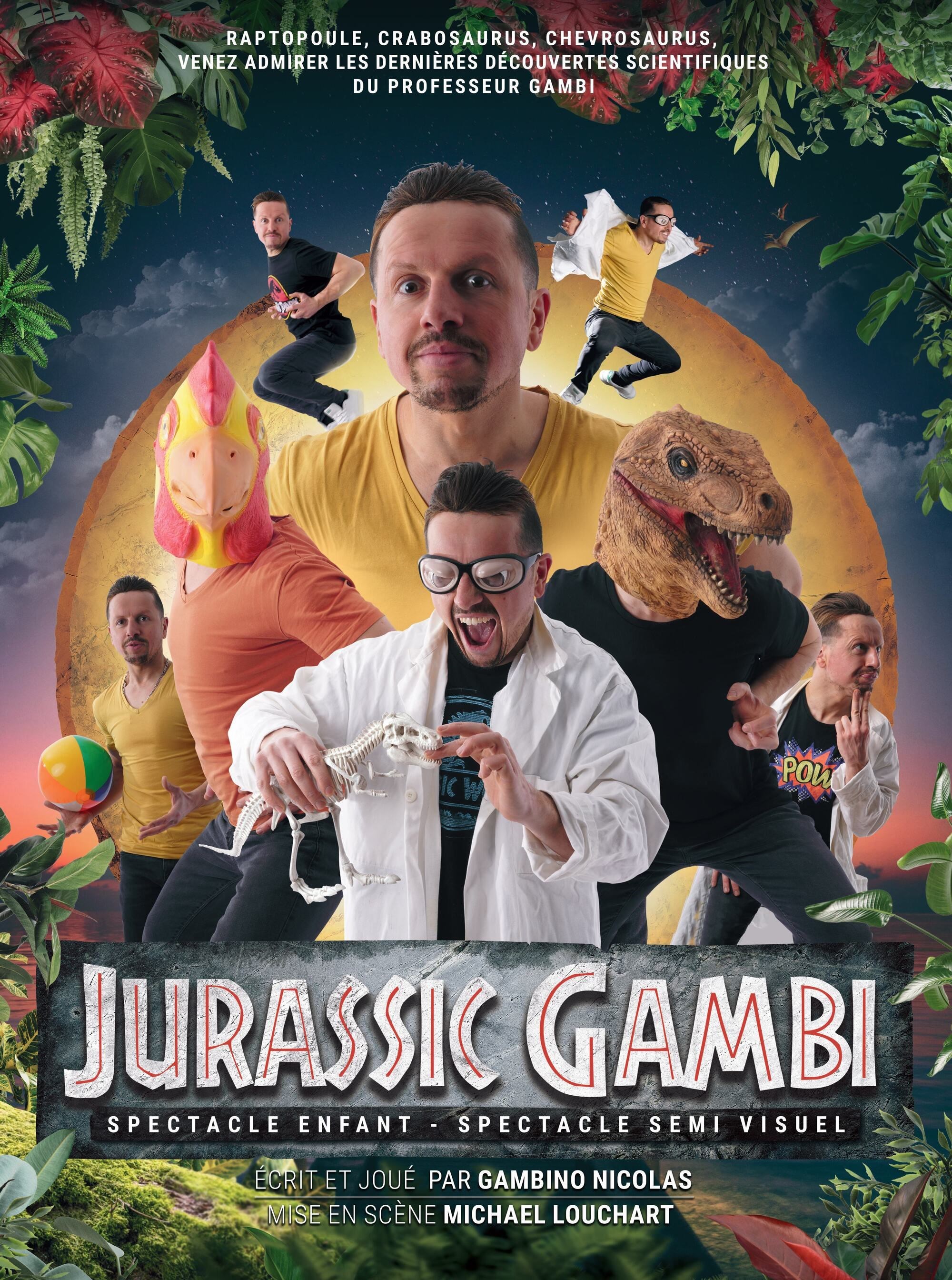 Jurassic Gambi - Spectacle semi visuel pour enfant