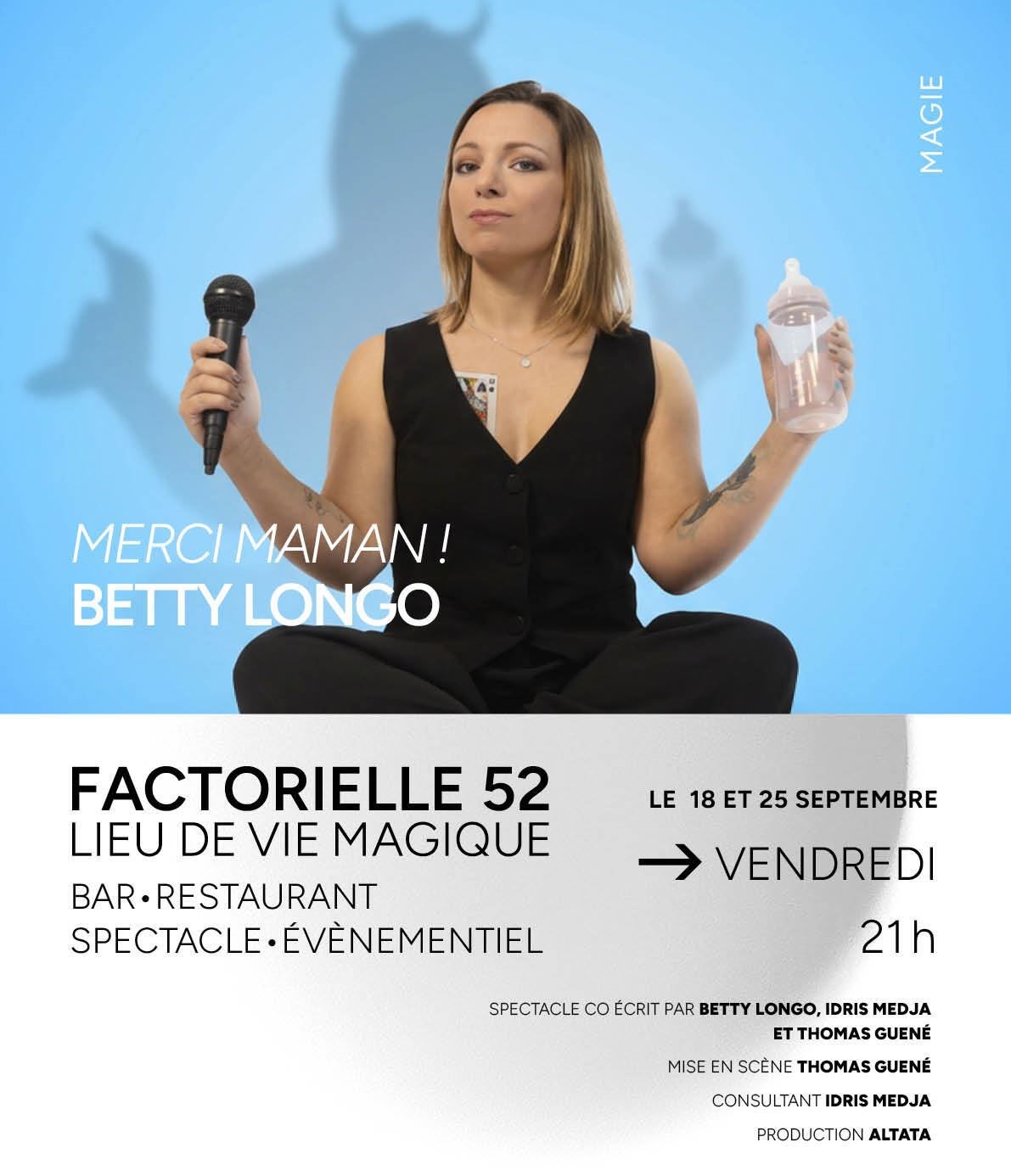 Betty Longo dans Merci Maman !