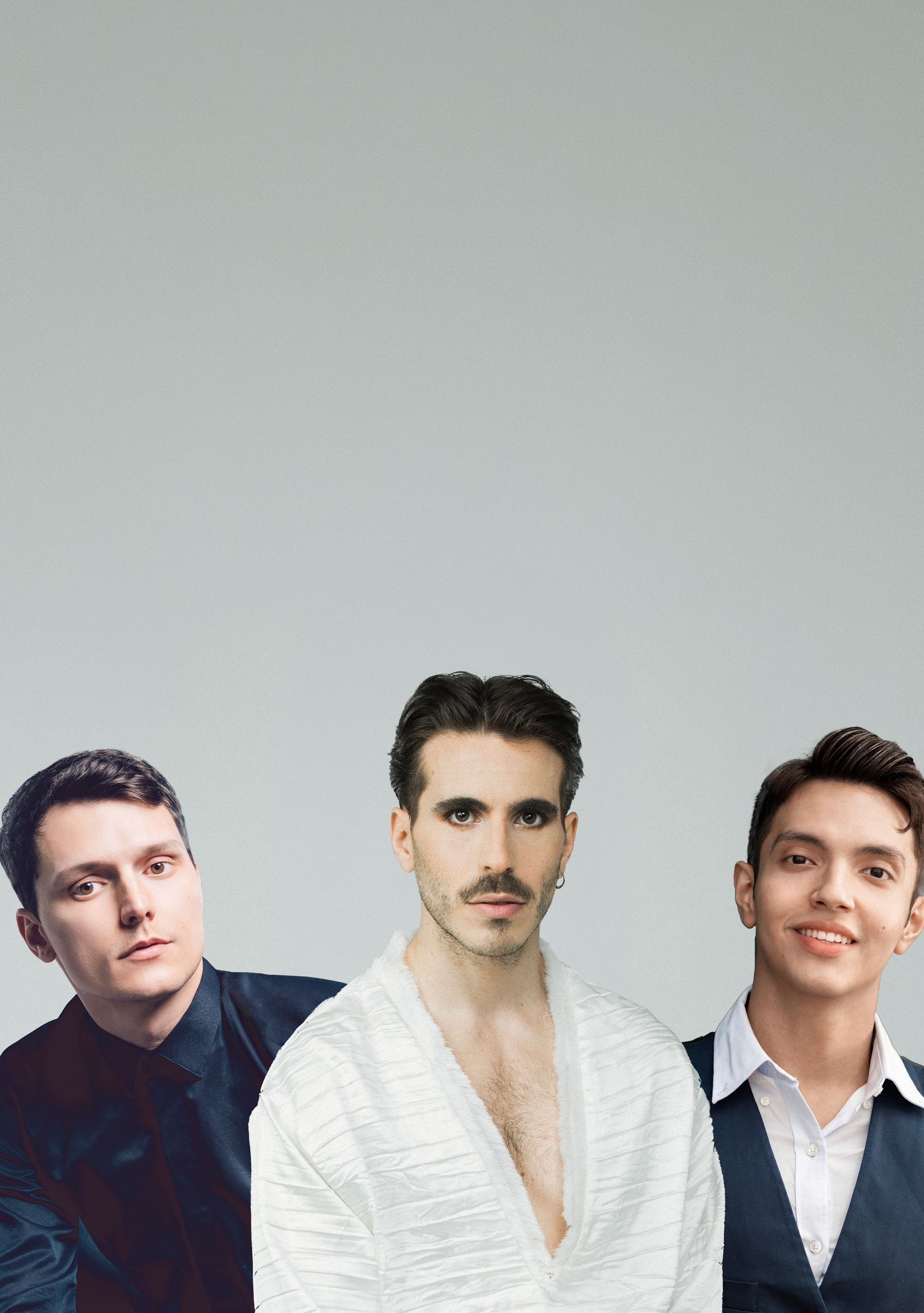 Les trois contre-ténors !