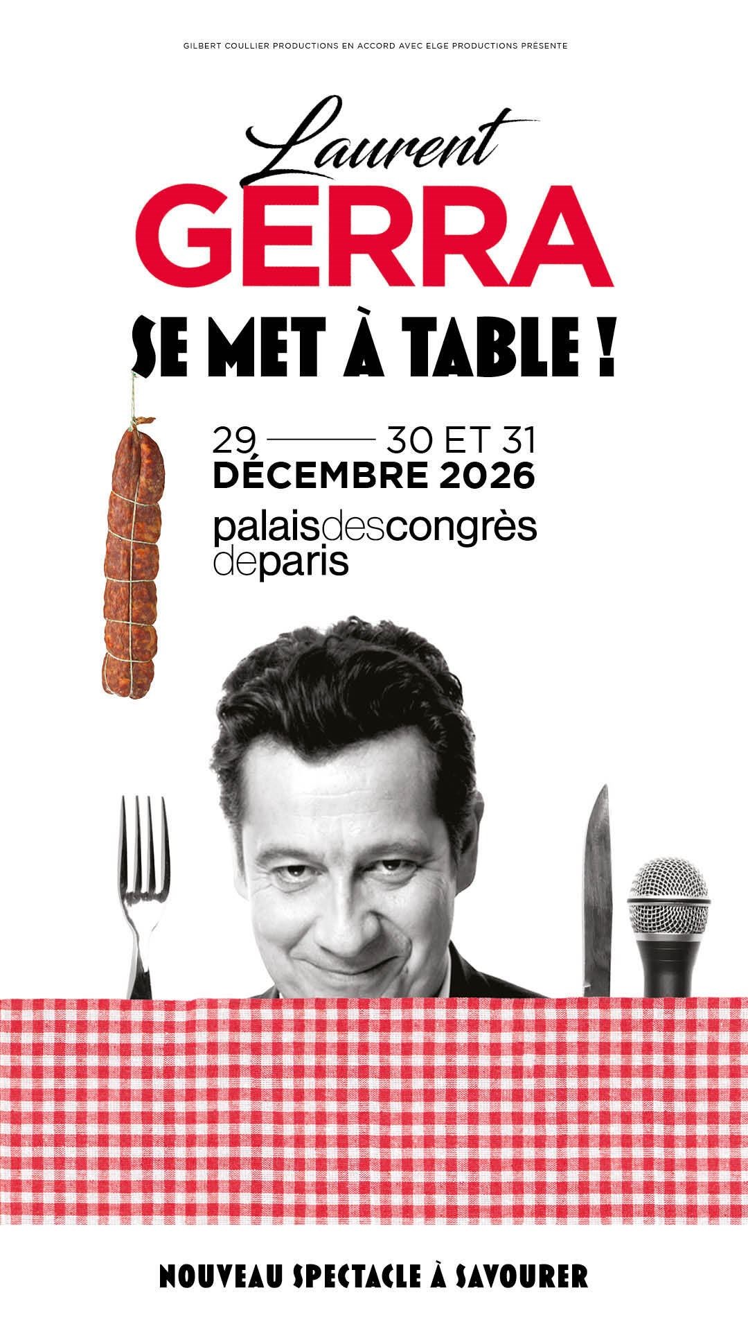 Laurent Gerra se met à table !