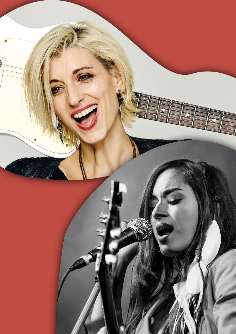 Gaëlle Buswell et Nina Attal