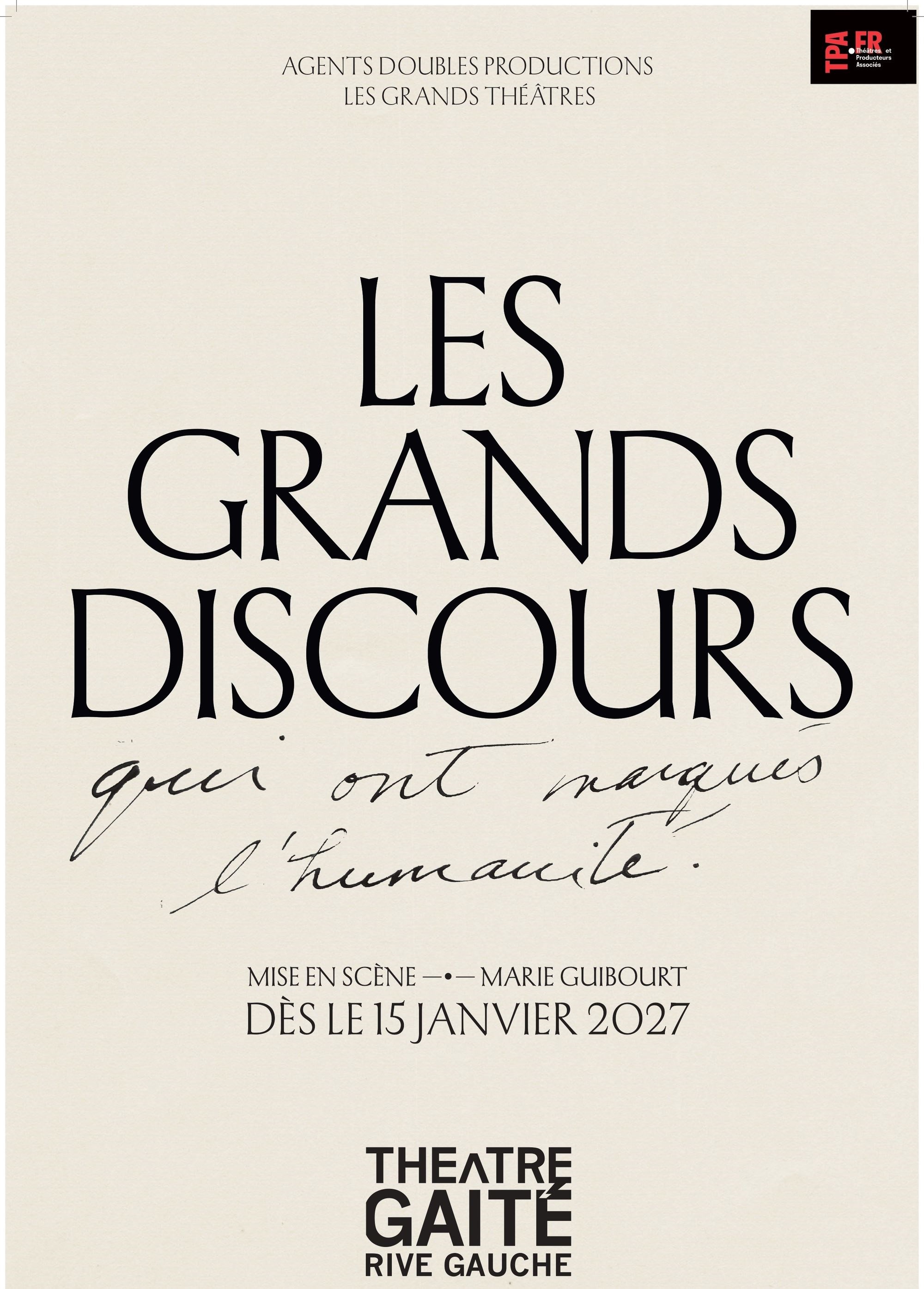 Les grands discours