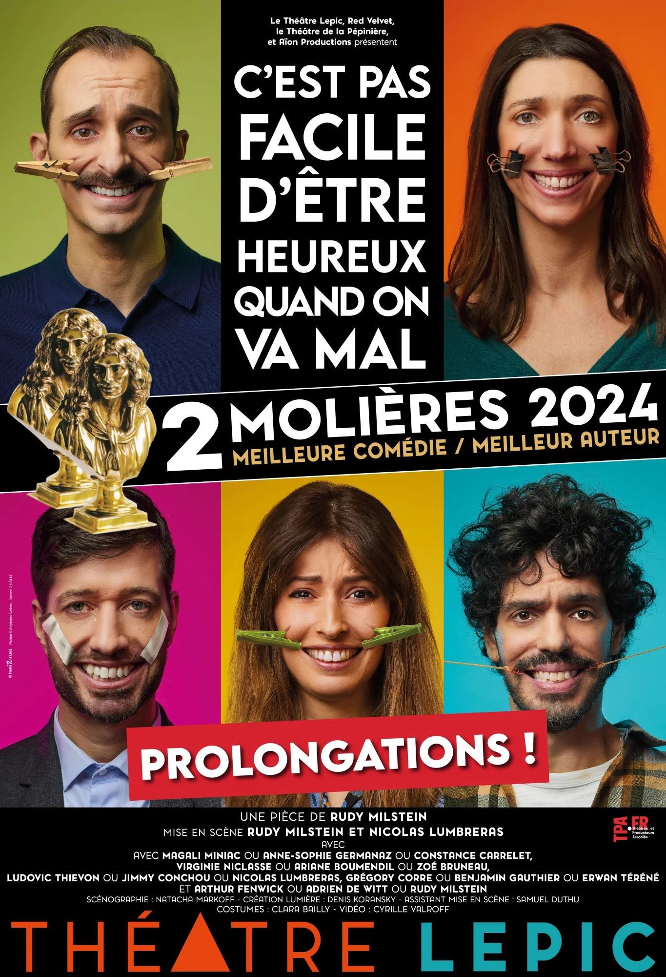 C'est pas facile d'être heureux quand on va mal