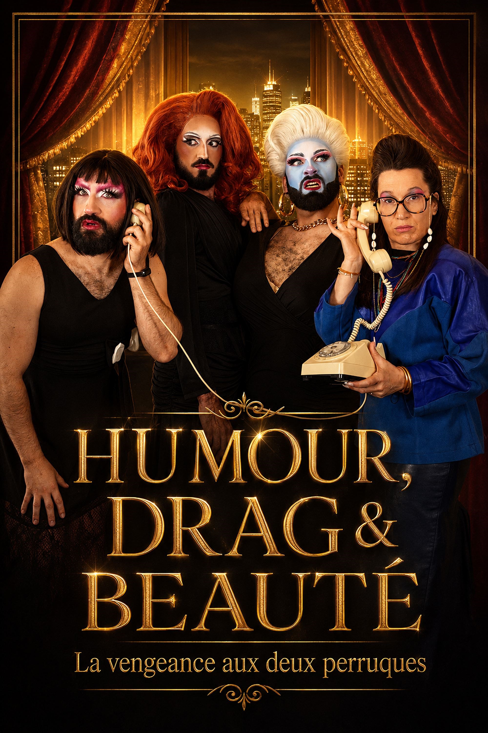 Humour, drag & beauté : La vengeance aux deux perruques