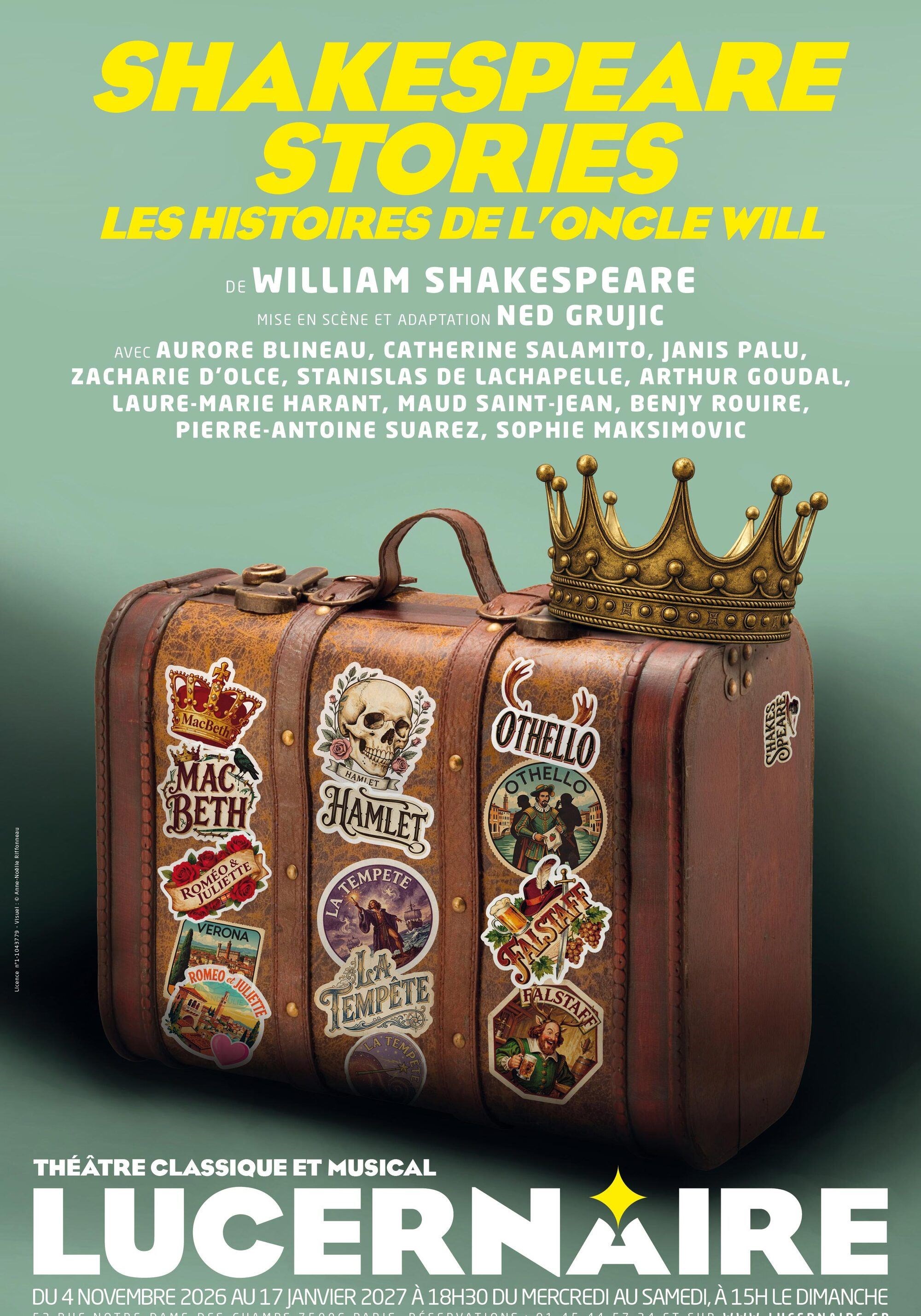 Shakespeare stories, les histoires de l’oncle Will