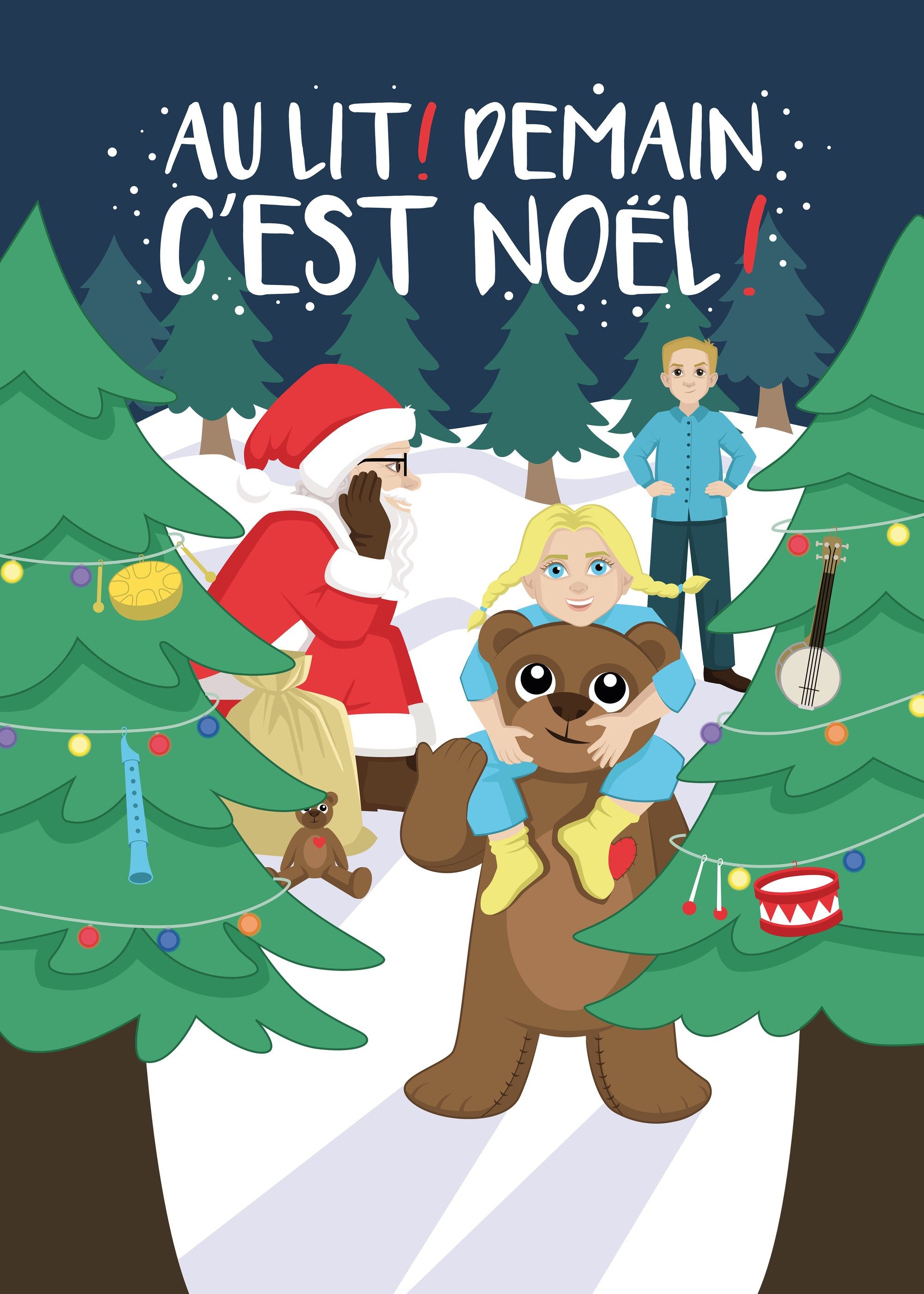 Au lit ! demain c'est Noël !