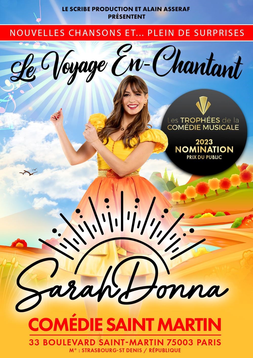 Sarah Donna dans Le Voyage en-chantant